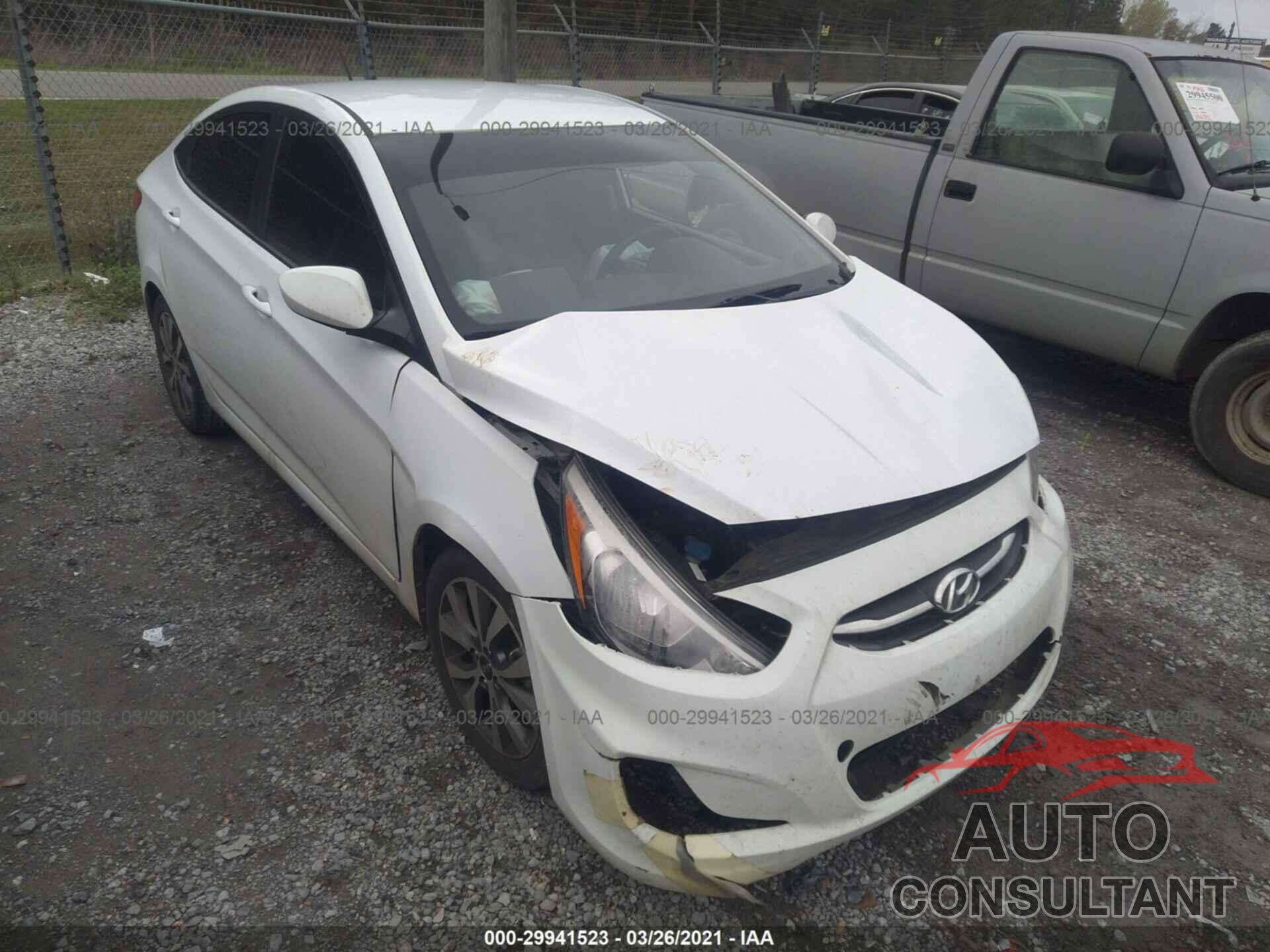 HYUNDAI ACCENT 2017 - KMHCT4AE2HU280719