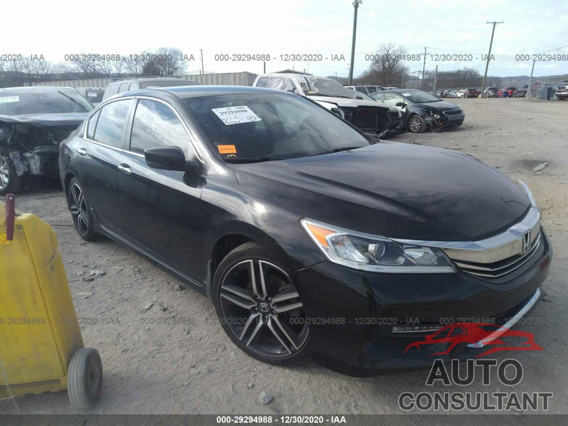 HONDA ACCORD SEDAN 2016 - 1HGCR2F51GA200389
