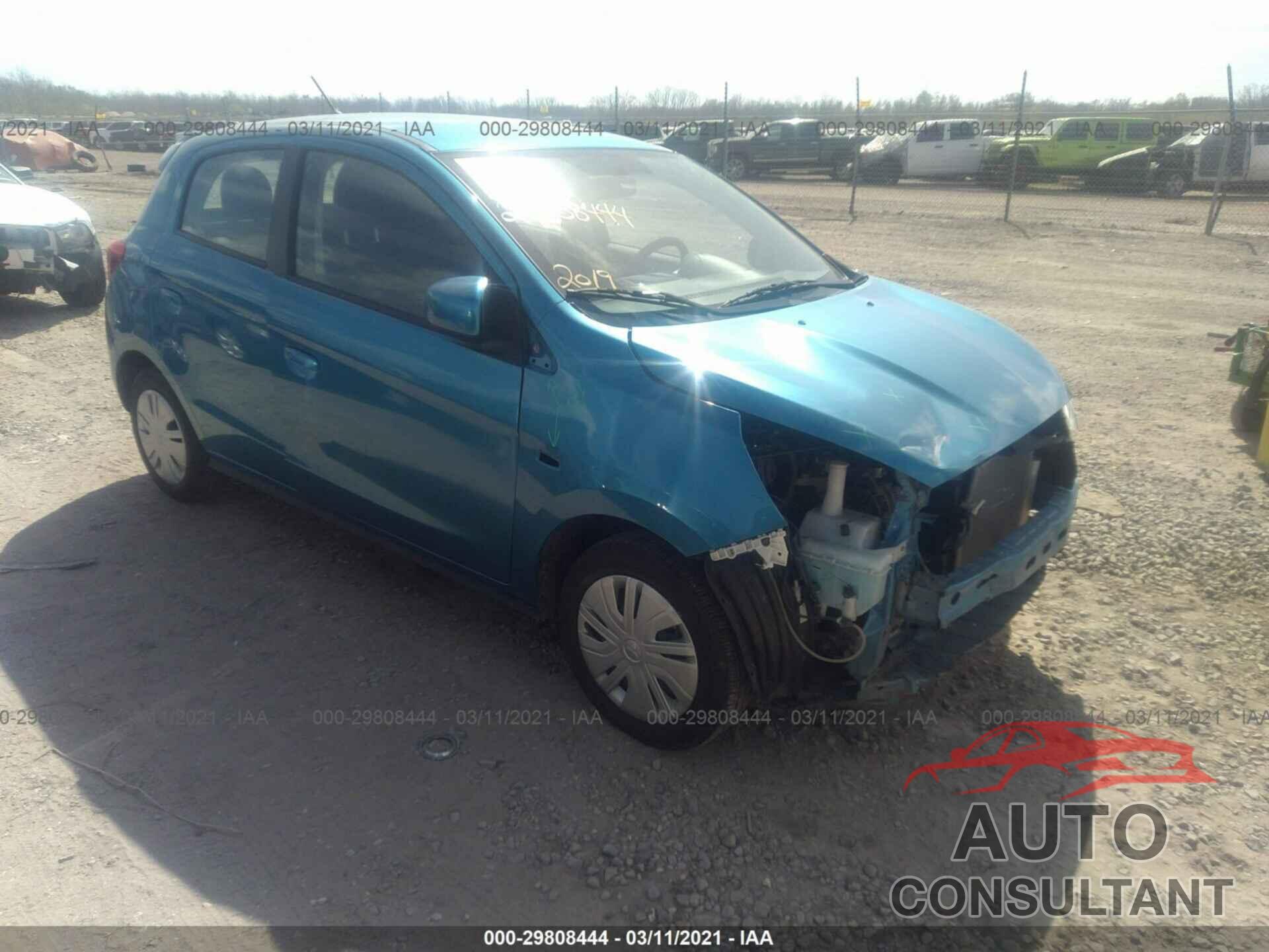 MITSUBISHI MIRAGE 2019 - ML32A3HJ0KH002018