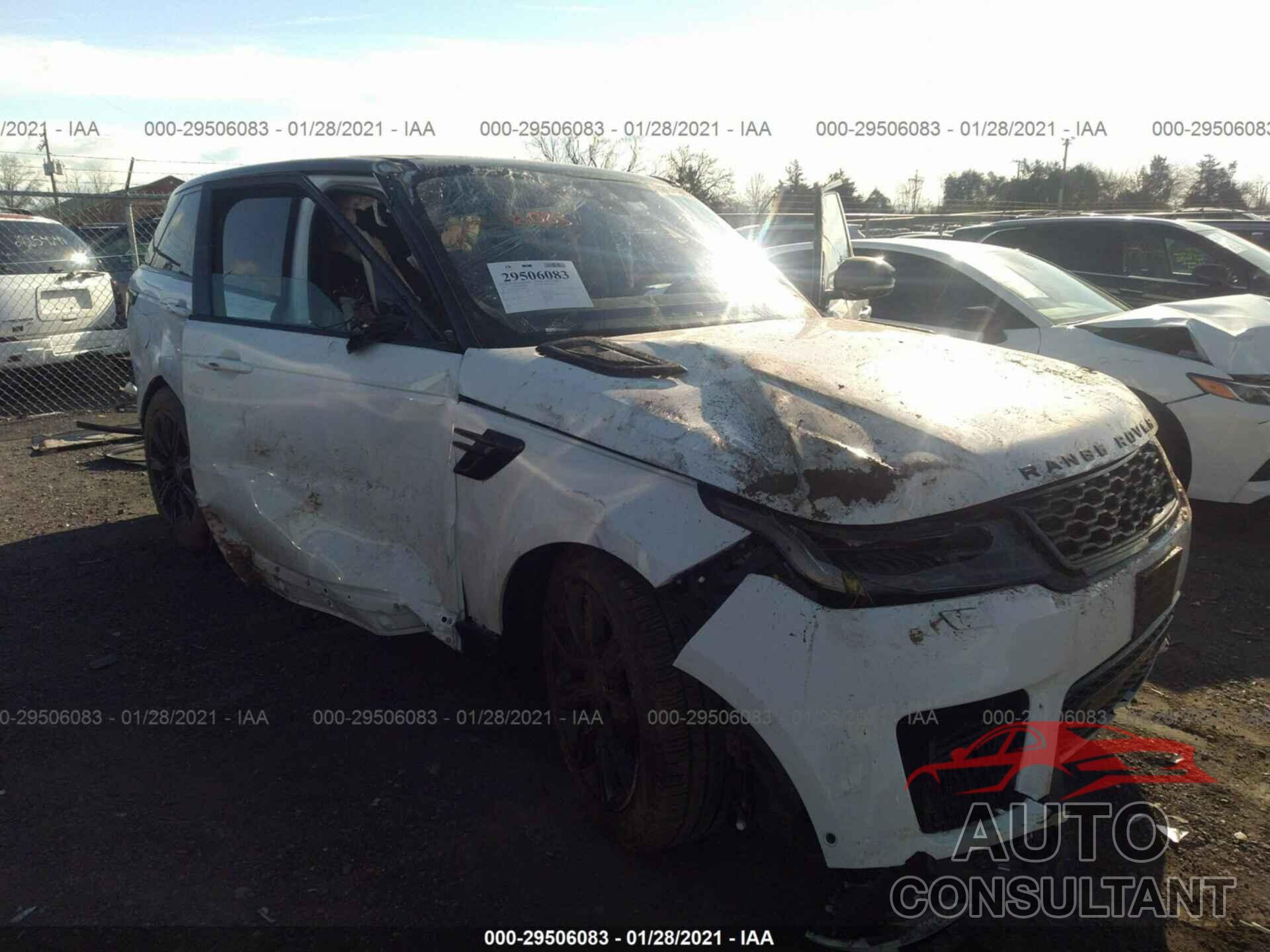 LAND ROVER RANGE ROVER SPORT 2020 - SALWR2SU8LA740009