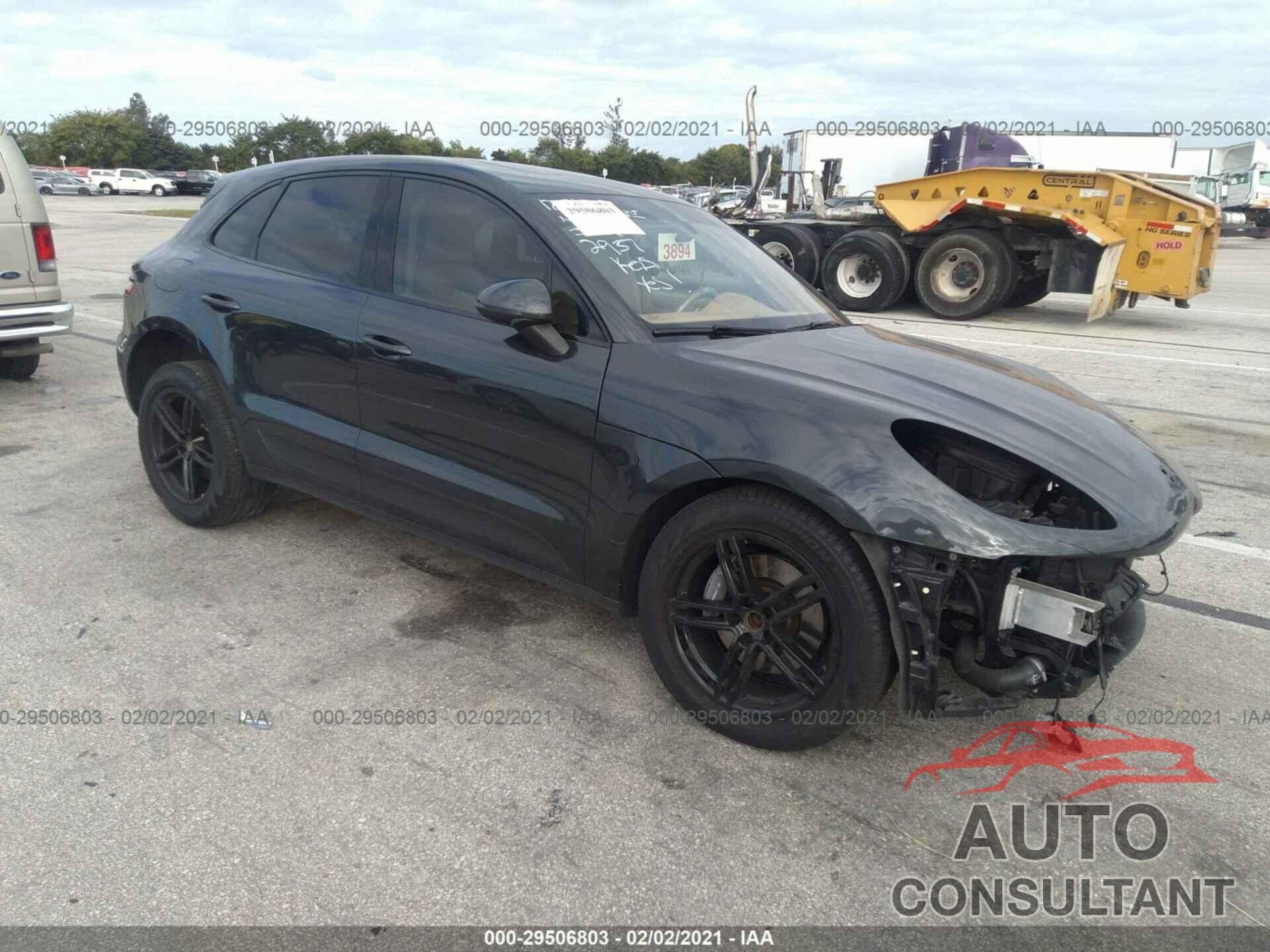 PORSCHE MACAN 2017 - WP1AA2A58HLB02937