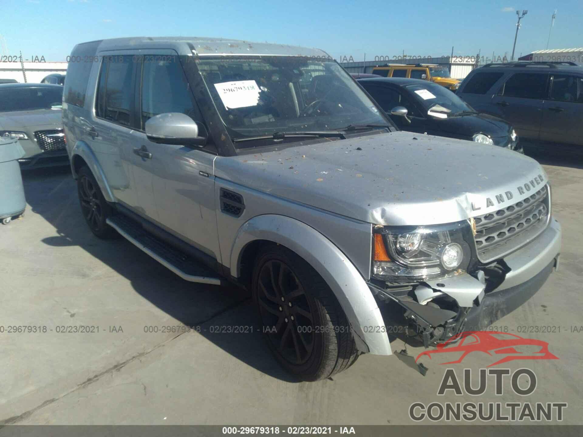 LAND ROVER LR4 2016 - SALAG2V69GA829994