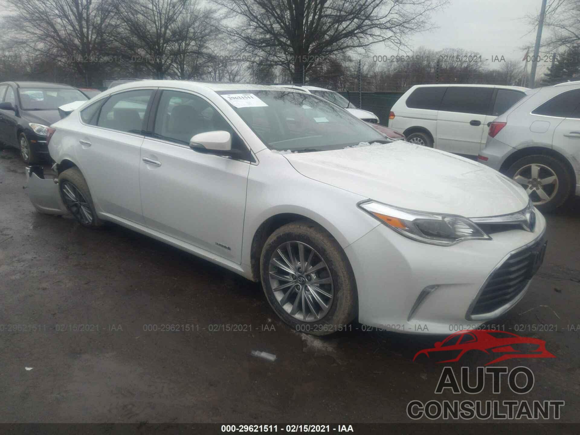 TOYOTA AVALON 2017 - 4T1BD1EB2HU059340