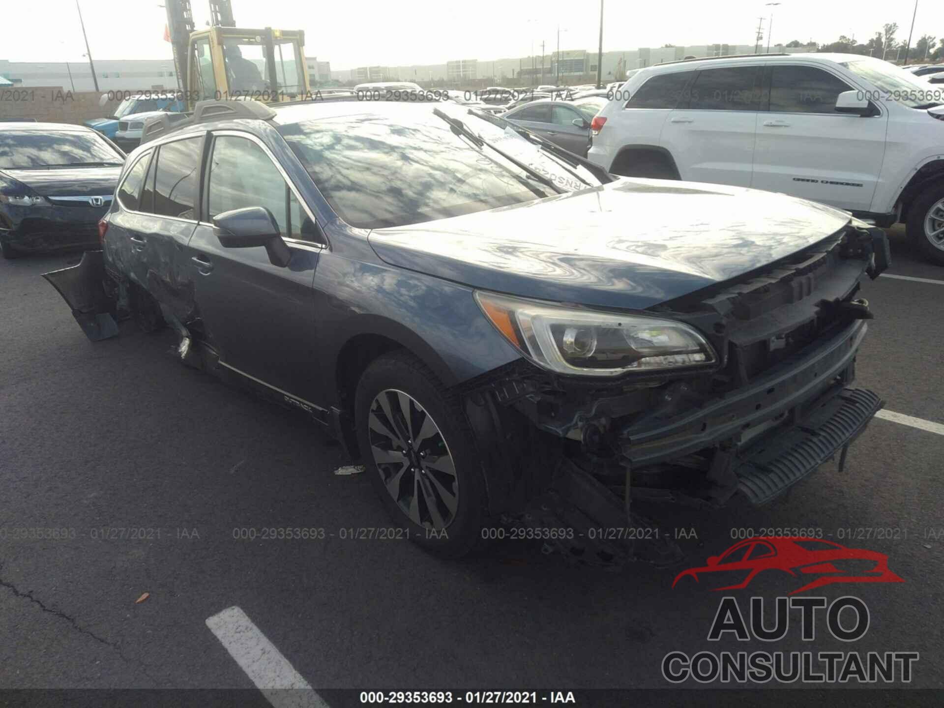 SUBARU OUTBACK 2016 - 4S4BSENC1G3288473