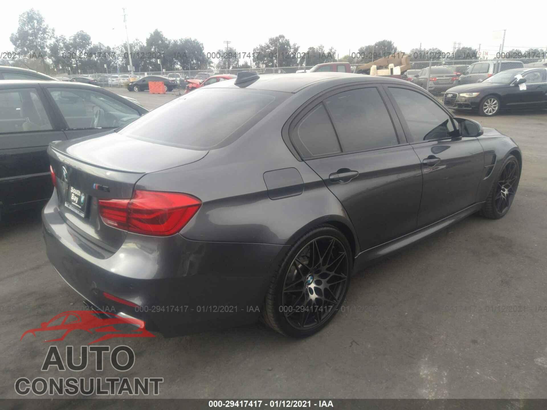 BMW M3 2018 - WBS8M9C51J5L00159