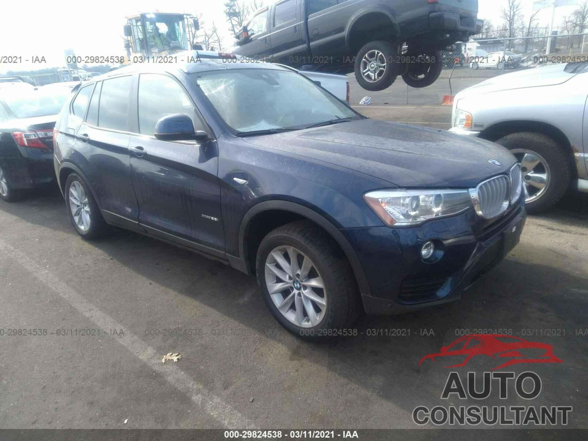 BMW X3 2017 - 5UXWX9C51H0T00660