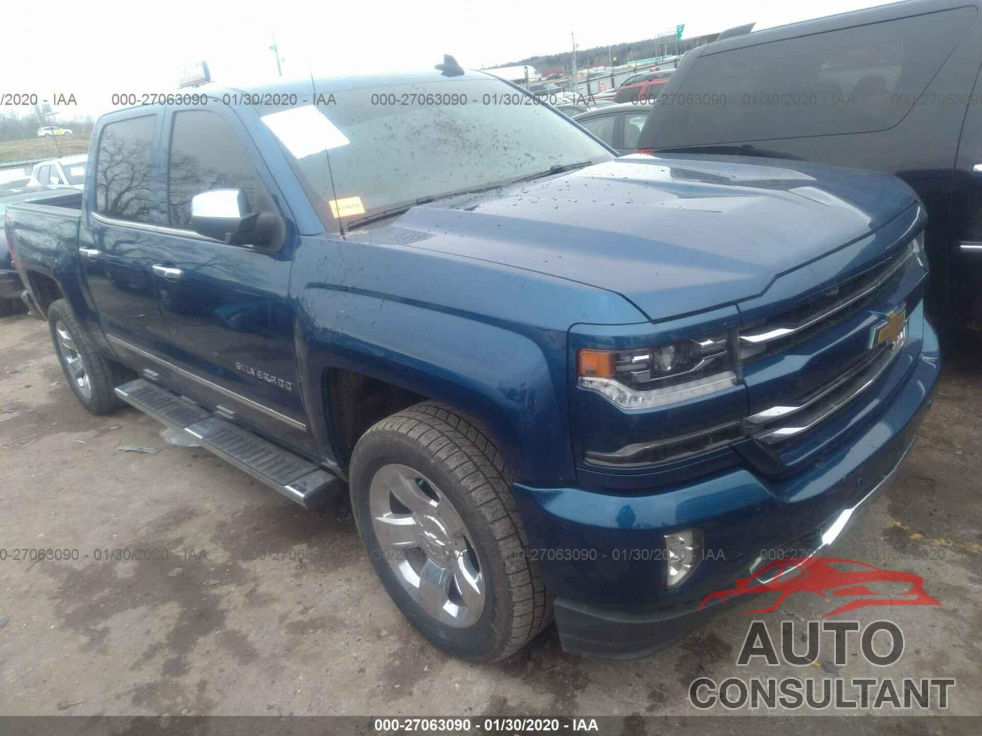 CHEVROLET SILVERADO 1500 2016 - 3GCUKSECXGG333306