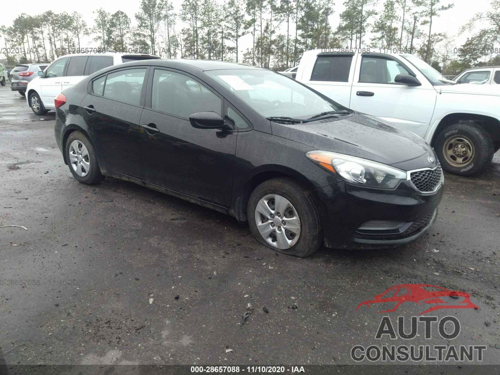 KIA FORTE 2016 - KNAFK4A60G5459960