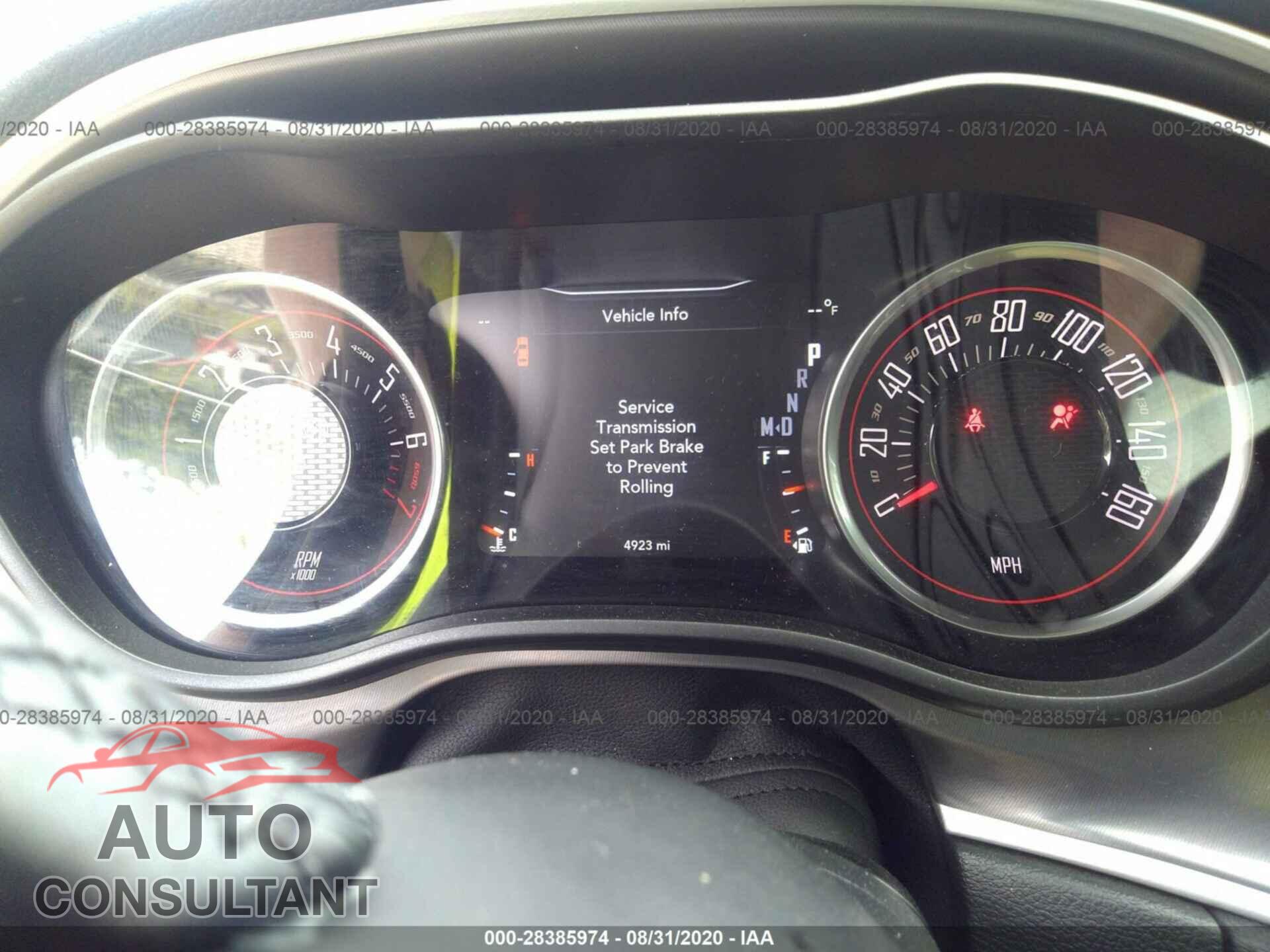 DODGE CHALLENGER 2020 - 2C3CDZAG1LH113154