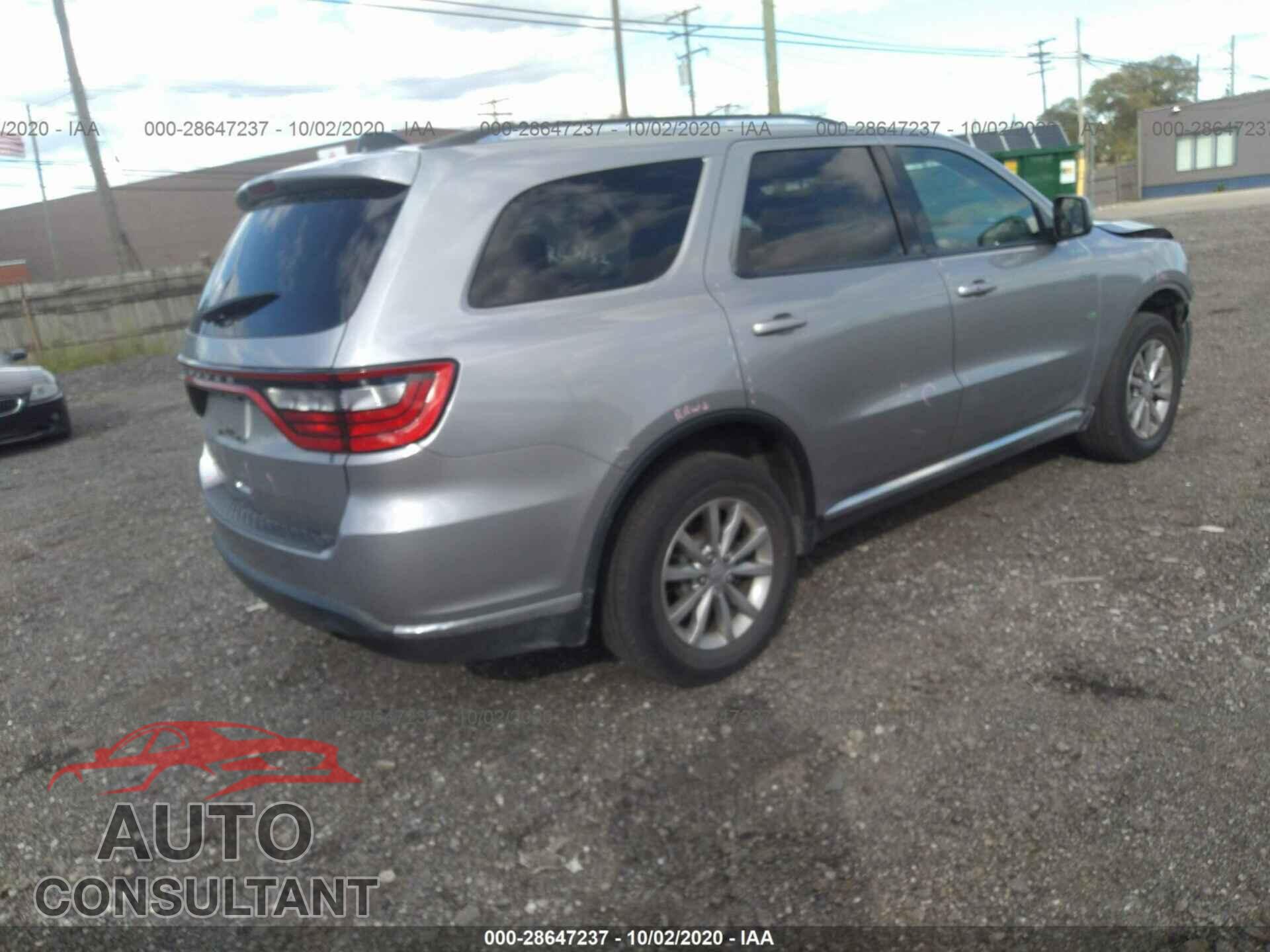 DODGE DURANGO 2017 - 1C4RDJAG3HC630151