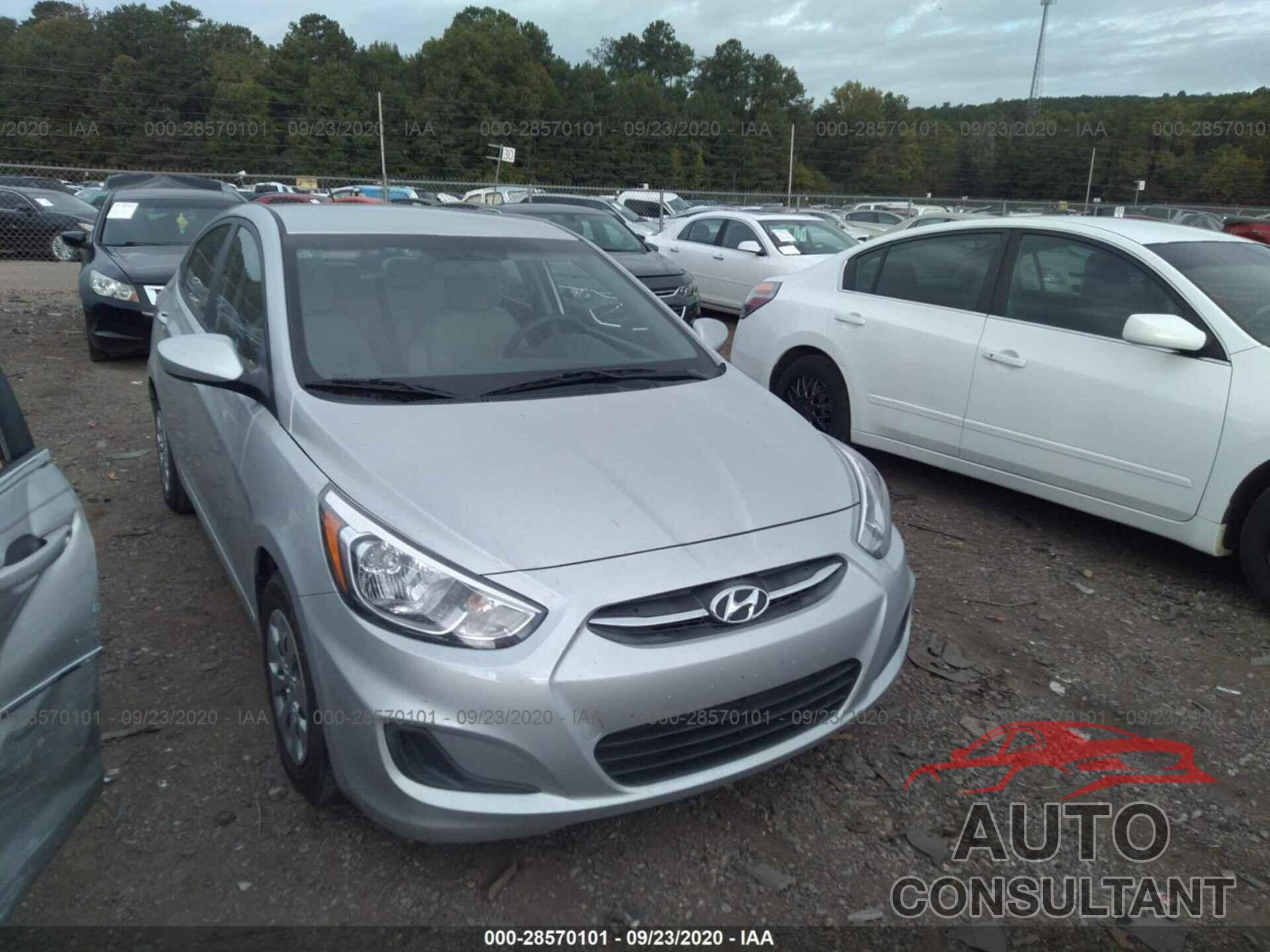 HYUNDAI ACCENT 2016 - KMHCT4AE8GU038502