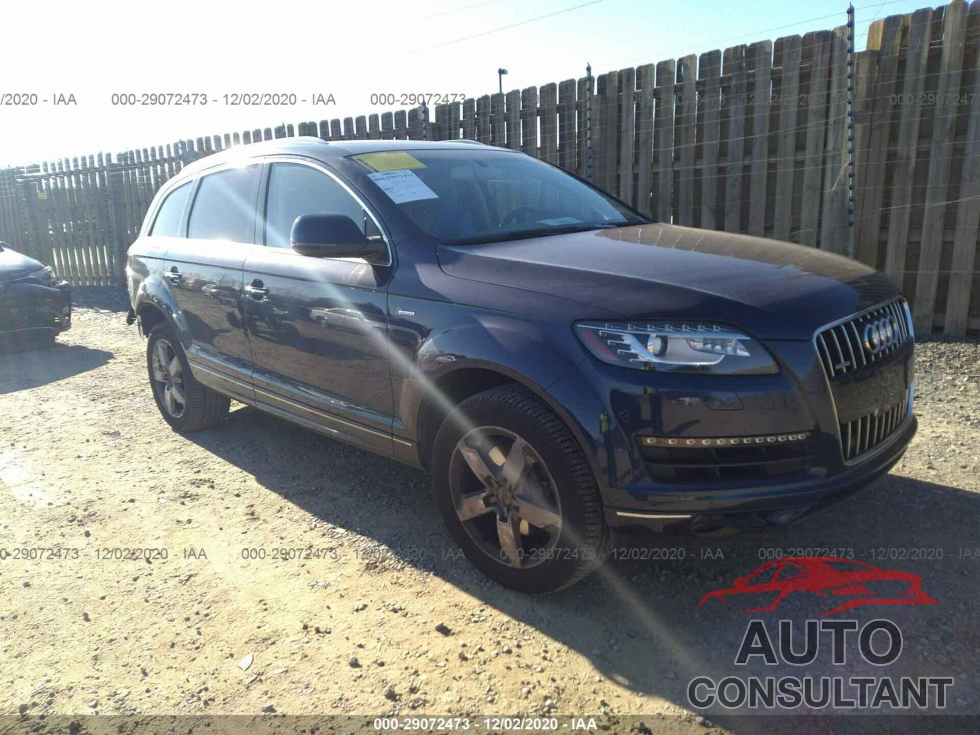 AUDI Q7 2015 - WA1LGAFE1FD006483