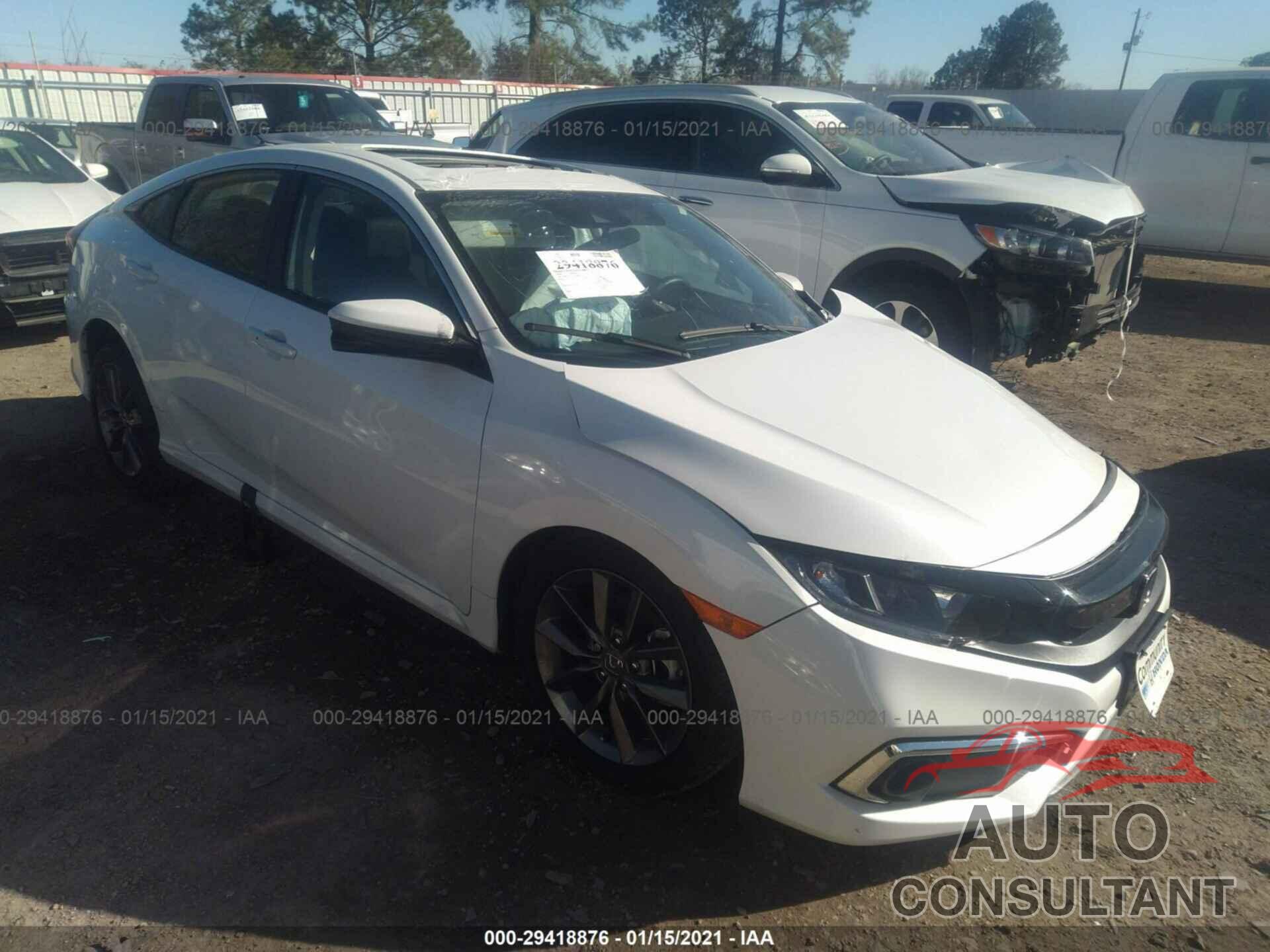 HONDA CIVIC SEDAN 2020 - 19XFC1F34LE016805