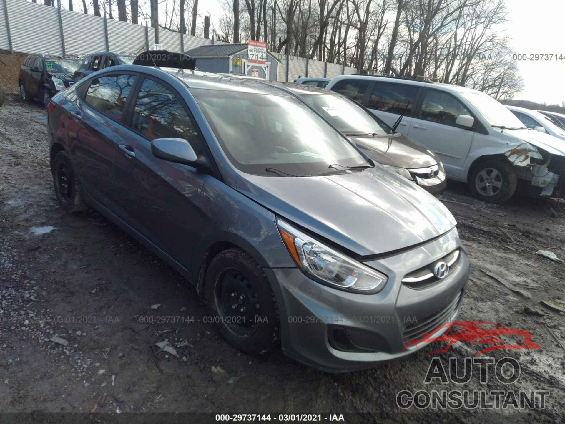 HYUNDAI ACCENT 2017 - KMHCT4AE7HU352191