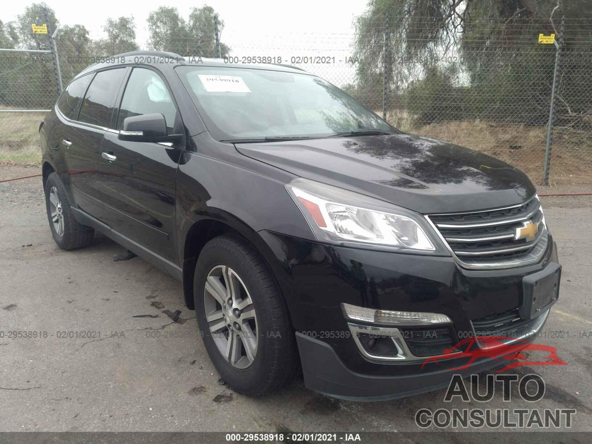 CHEVROLET TRAVERSE 2016 - 1GNKRGKD3GJ134245