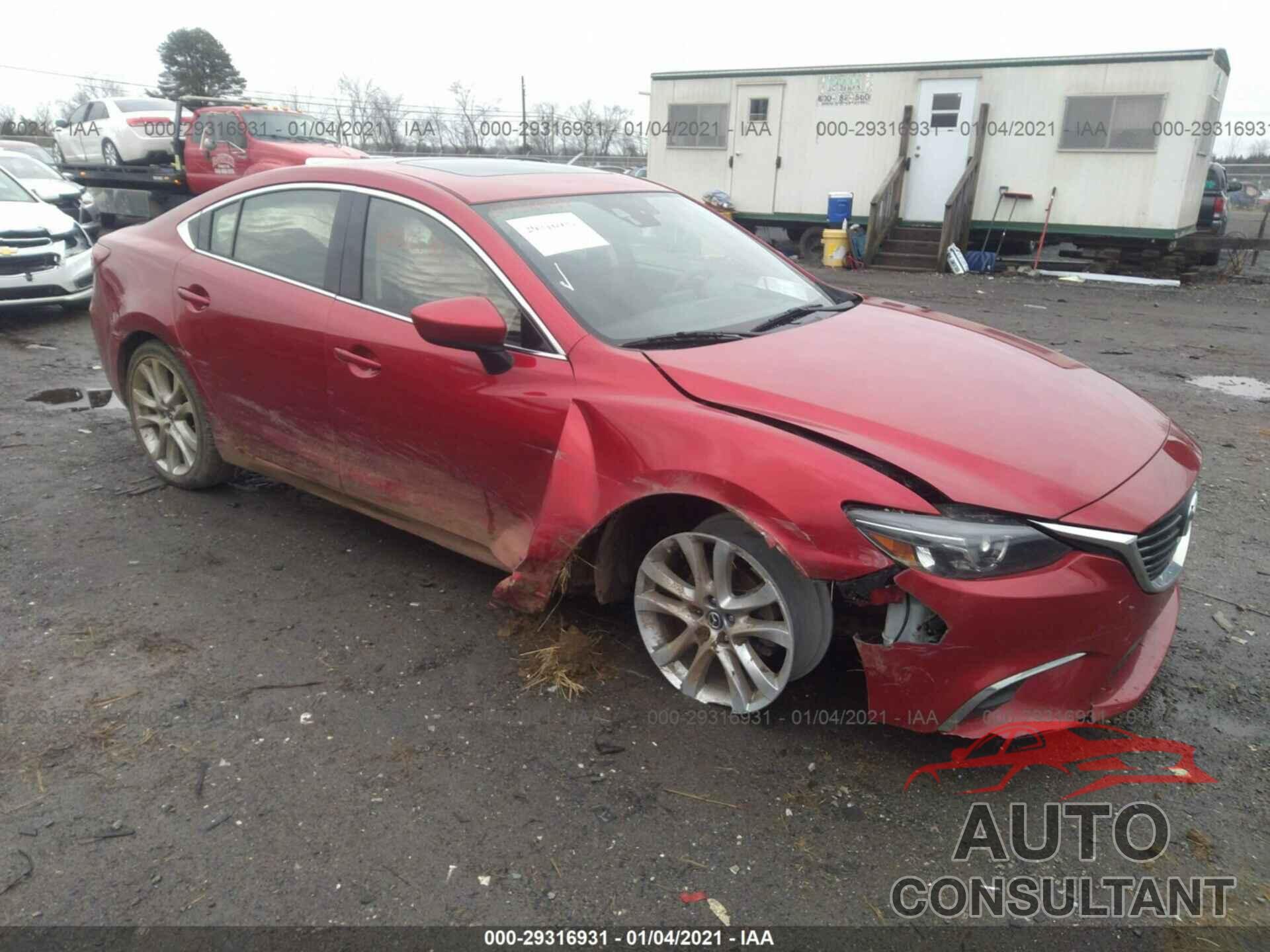 MAZDA MAZDA6 2016 - JM1GJ1T54G1470609