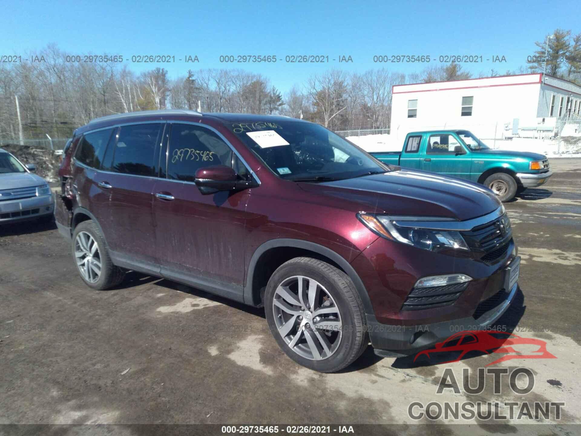 HONDA PILOT 2017 - 5FNYF6H97HB062578