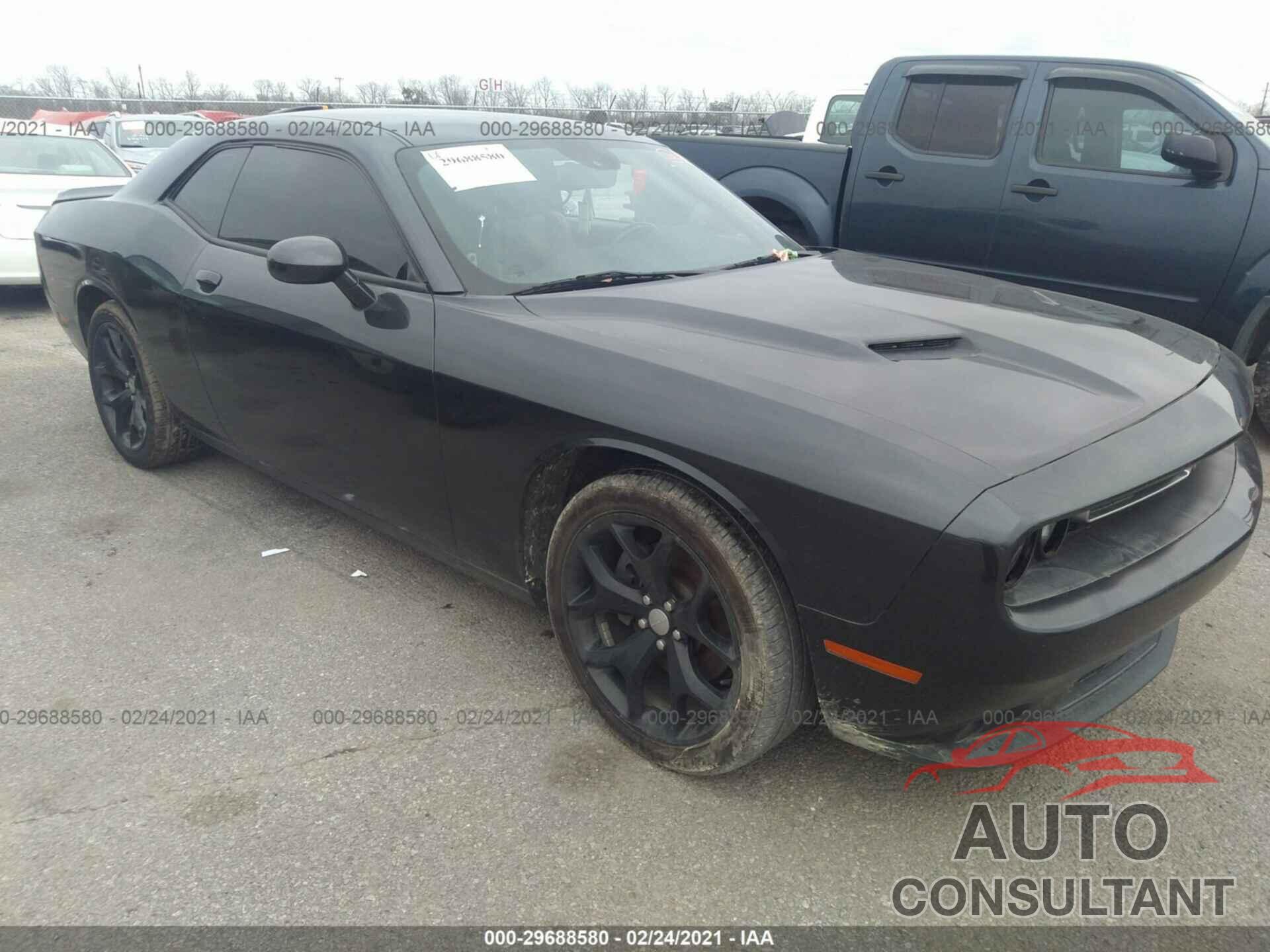 DODGE CHALLENGER 2016 - 2C3CDZAG4GH316755