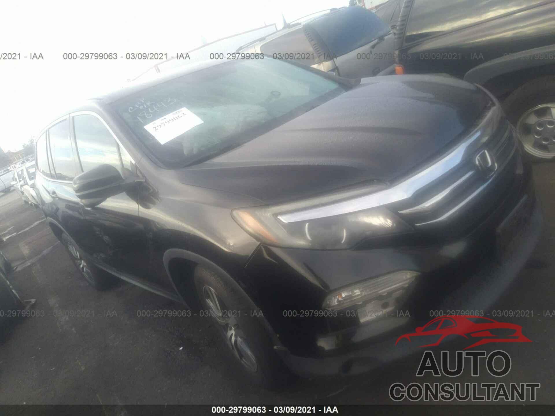 HONDA PILOT 2016 - 5FNYF5H3XGB006249