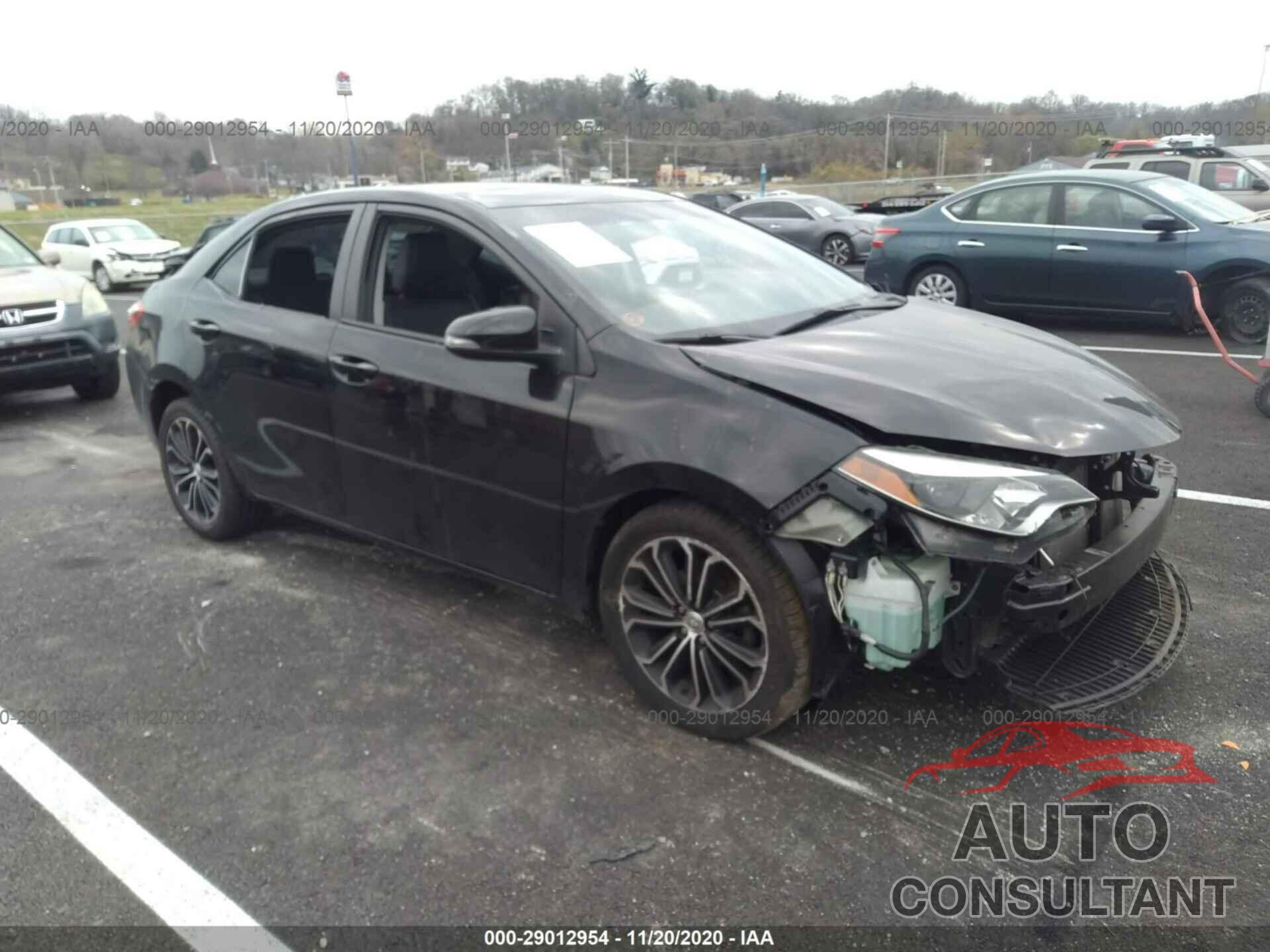 TOYOTA COROLLA 2016 - 2T1BURHE2GC535302