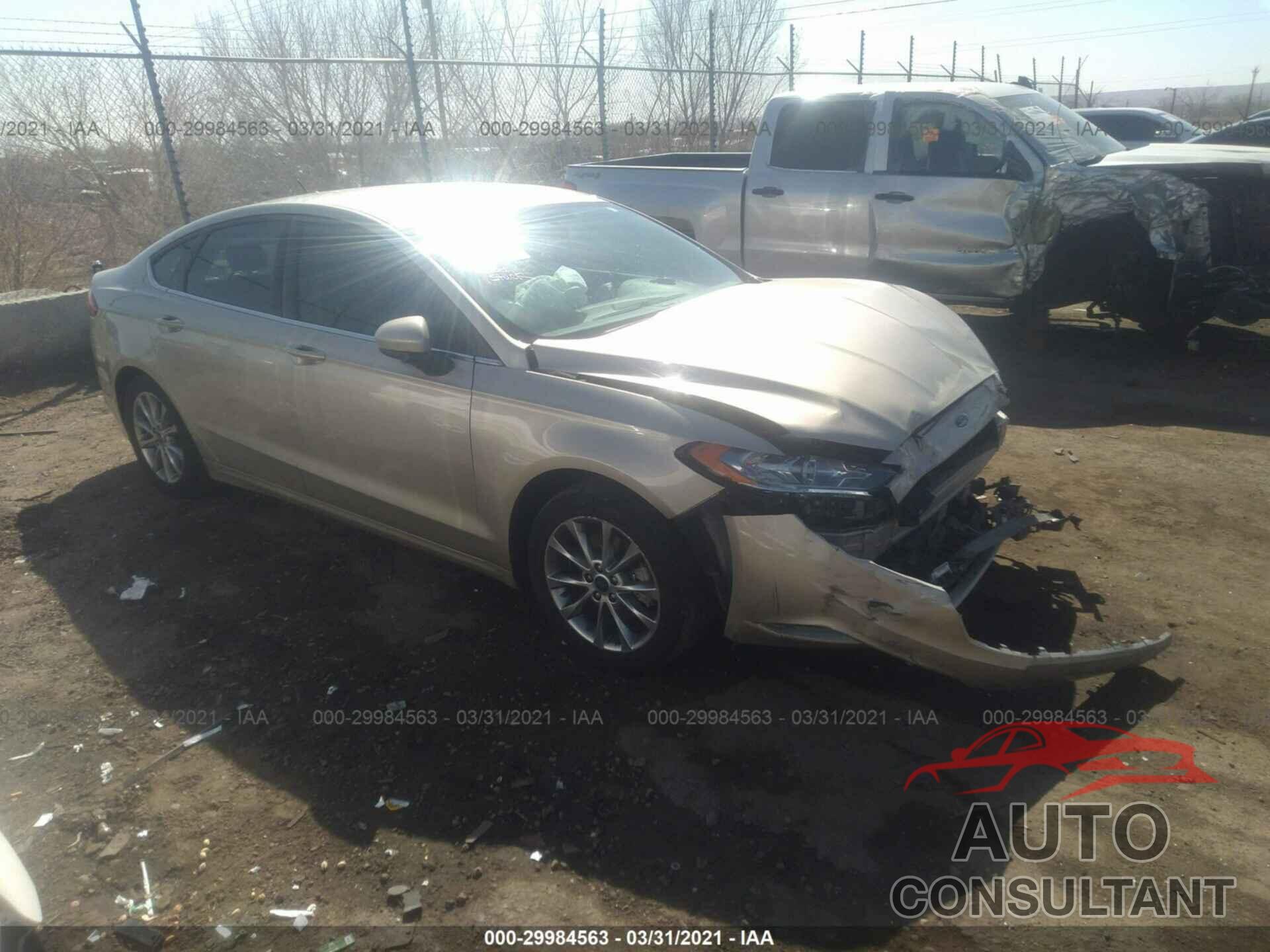 FORD FUSION 2017 - 3FA6P0HD4HR145573