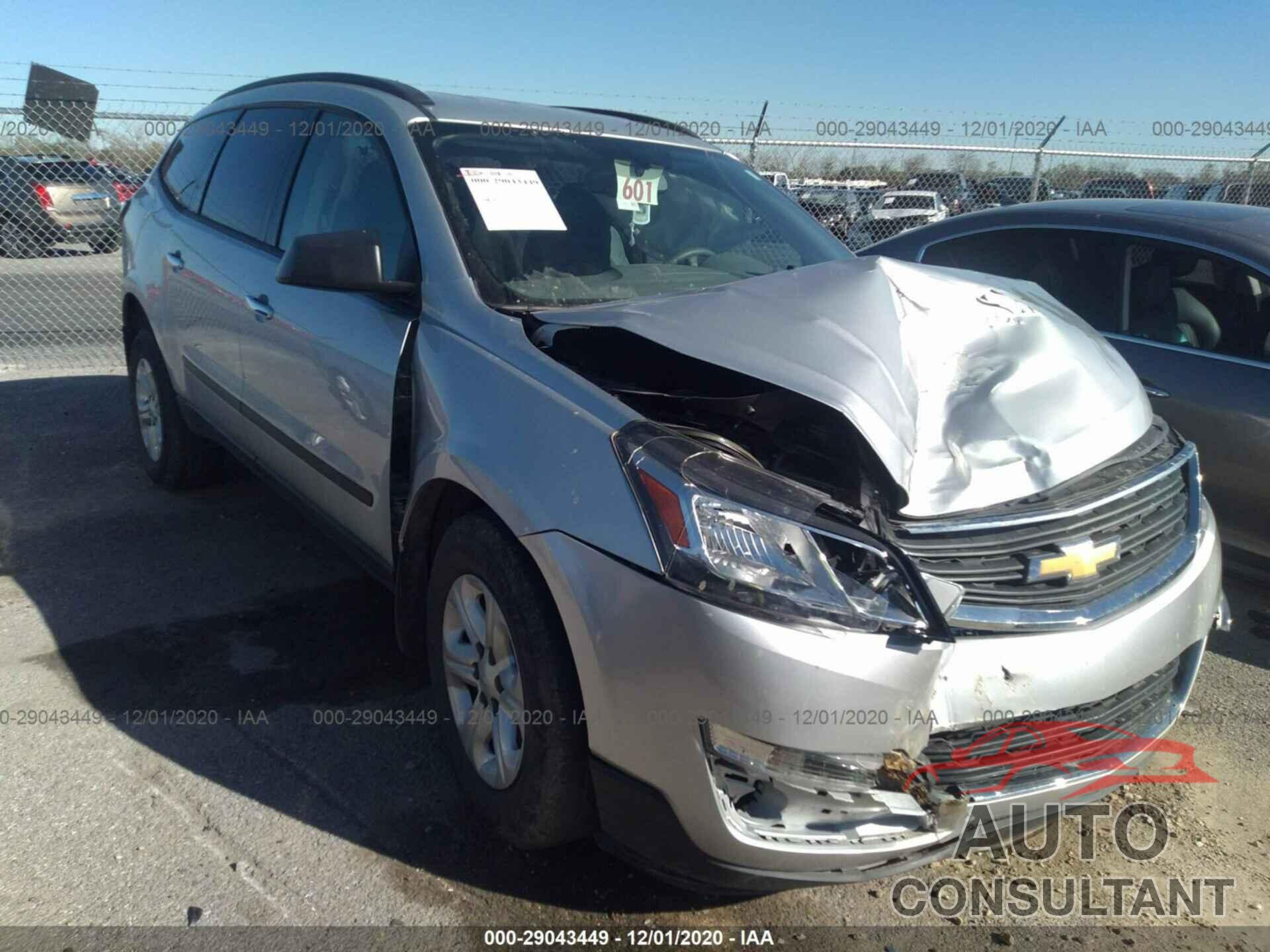 CHEVROLET TRAVERSE 2017 - 1GNKRFED5HJ342716
