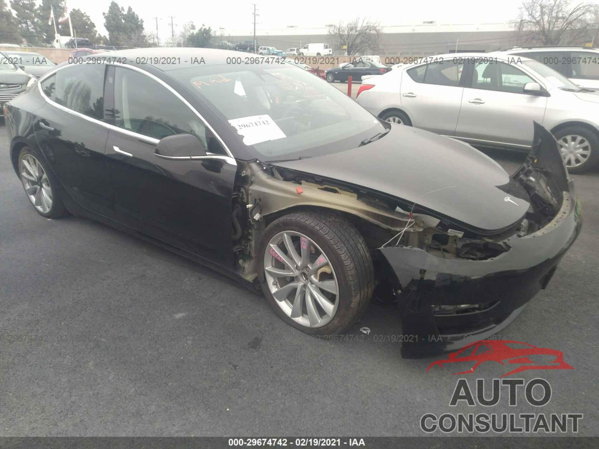 TESLA MODEL 3 2019 - 5YJ3E1EB8KF191881