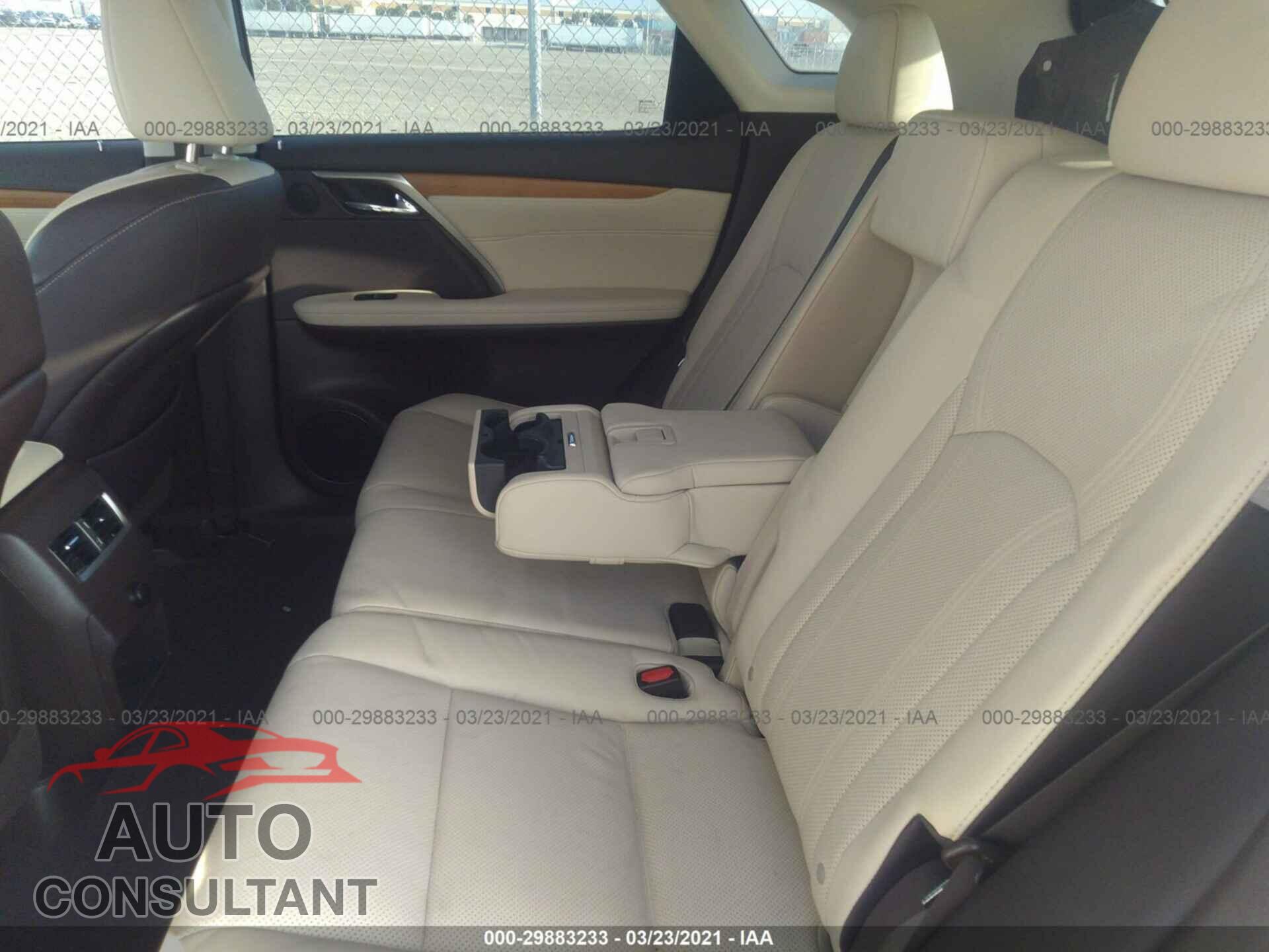 LEXUS RX 2019 - 2T2ZZMCAXKC150419