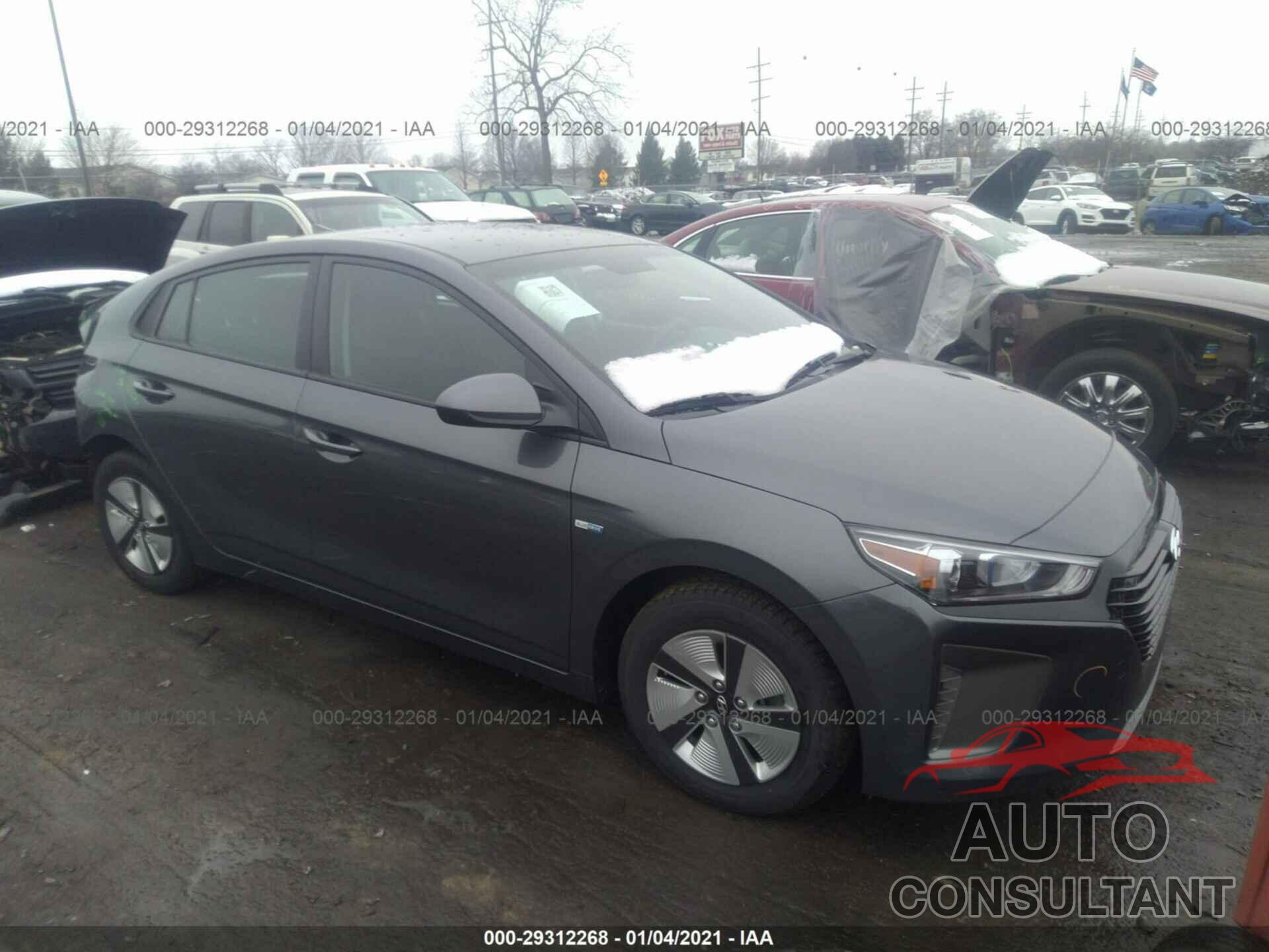 HYUNDAI IONIQ HYBRID 2019 - KMHC65LC7KU169101