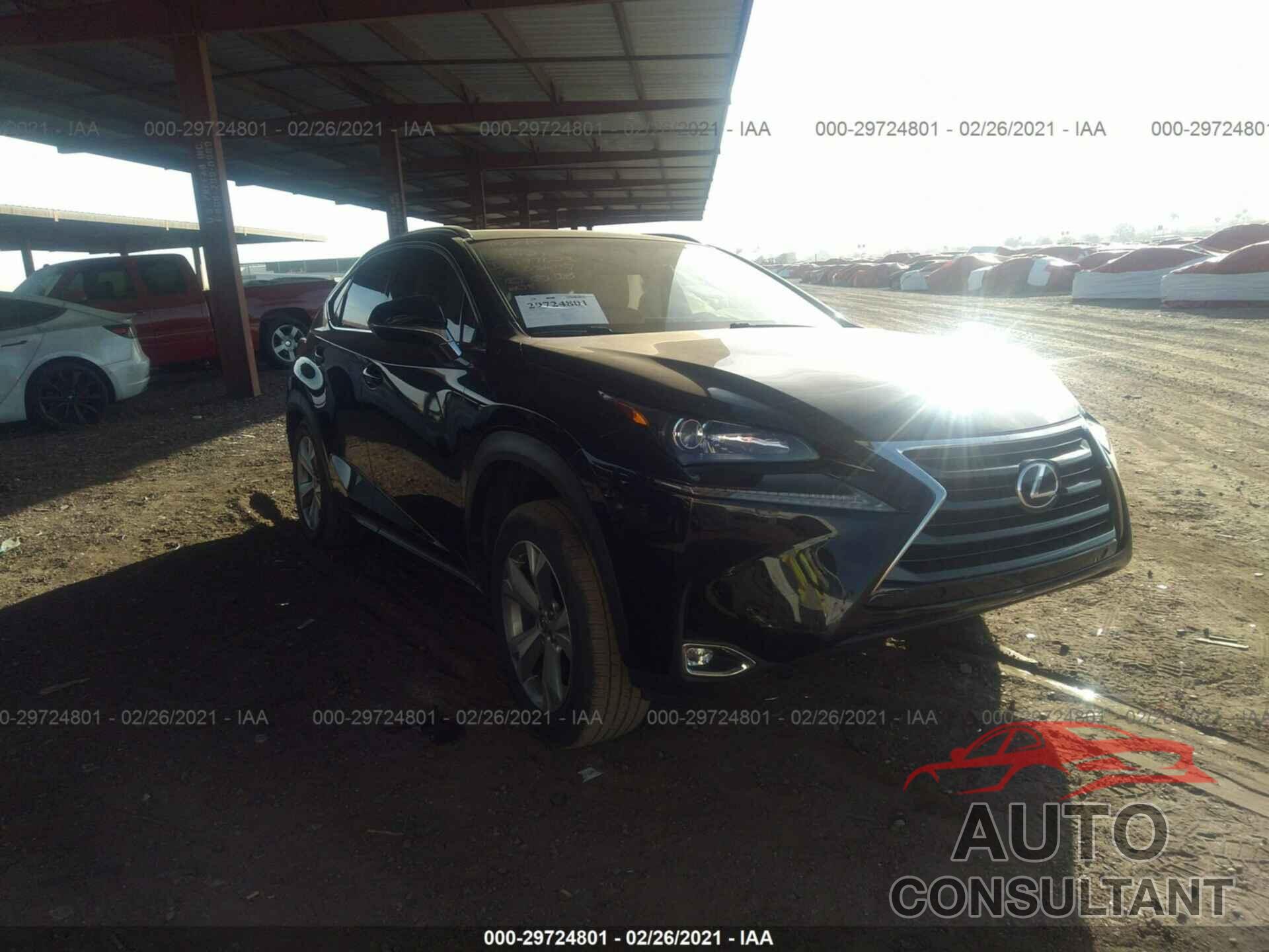 LEXUS NX 2017 - JTJYARBZ6H2056117