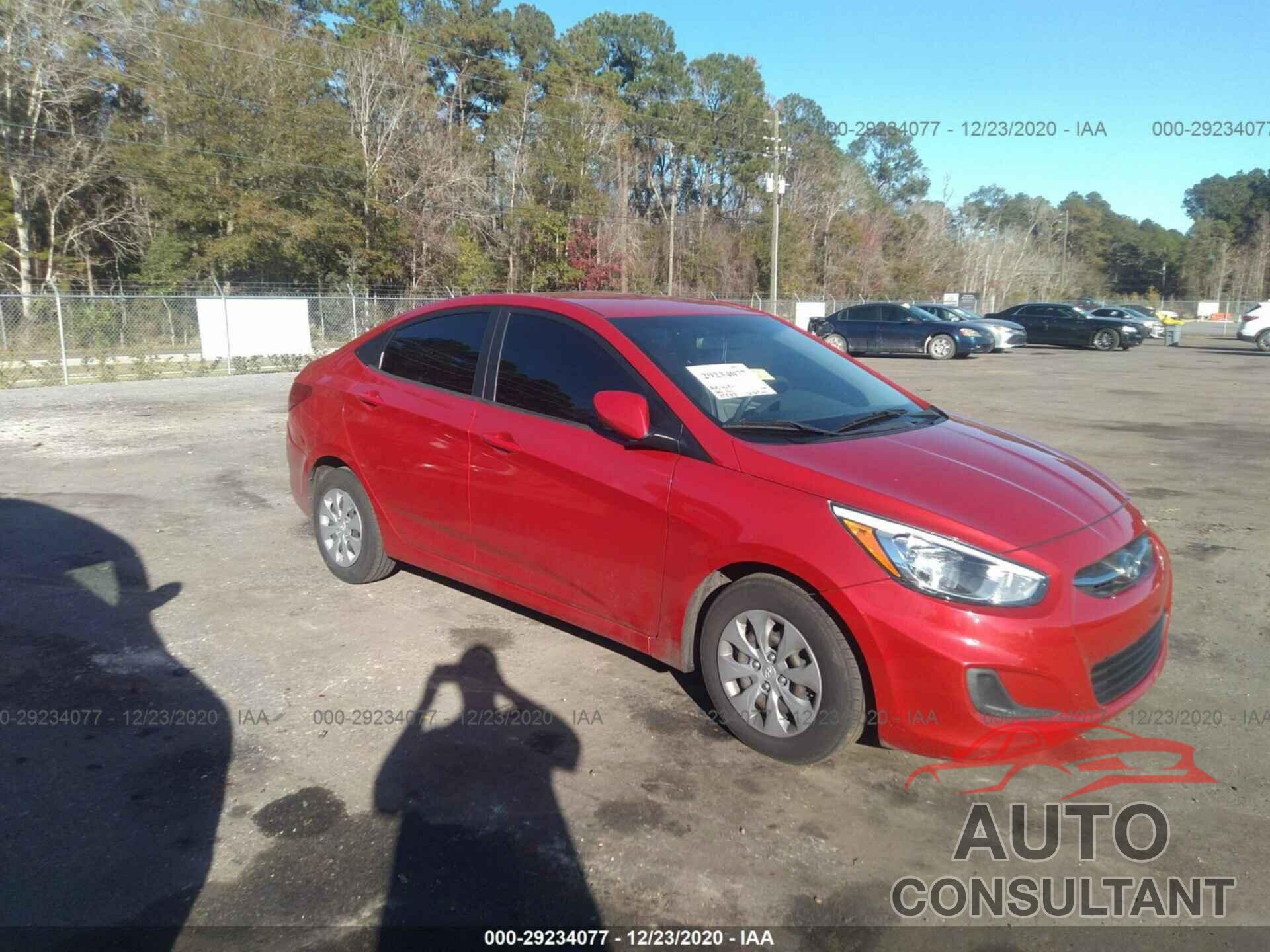 HYUNDAI ACCENT 2017 - KMHCT4AE1HU343633