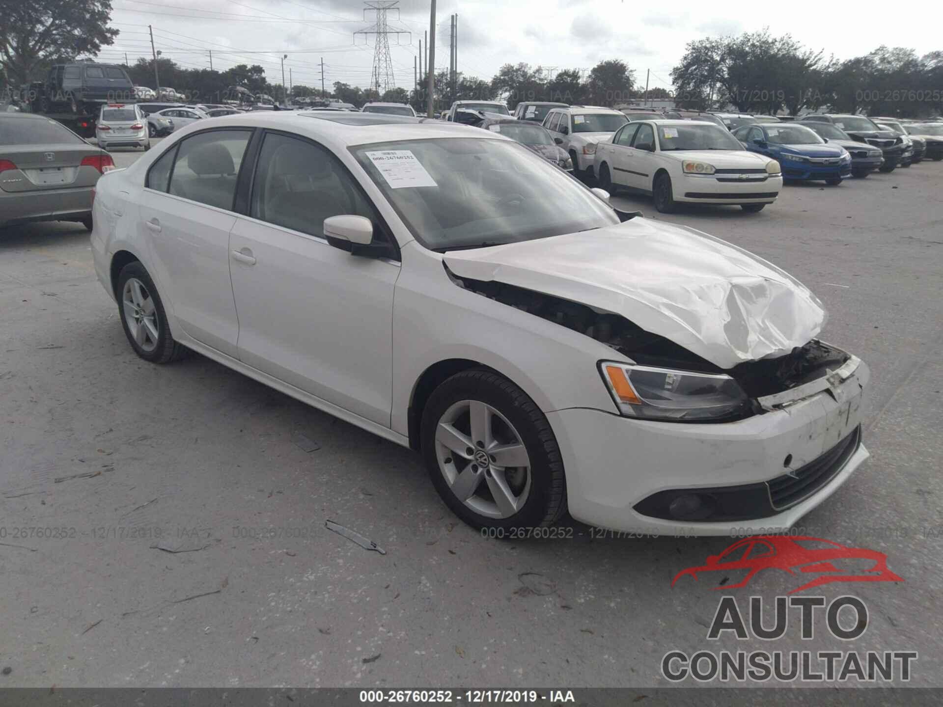 Volkswagen Jetta 2012 - 3VWLL7AJ1CM016386
