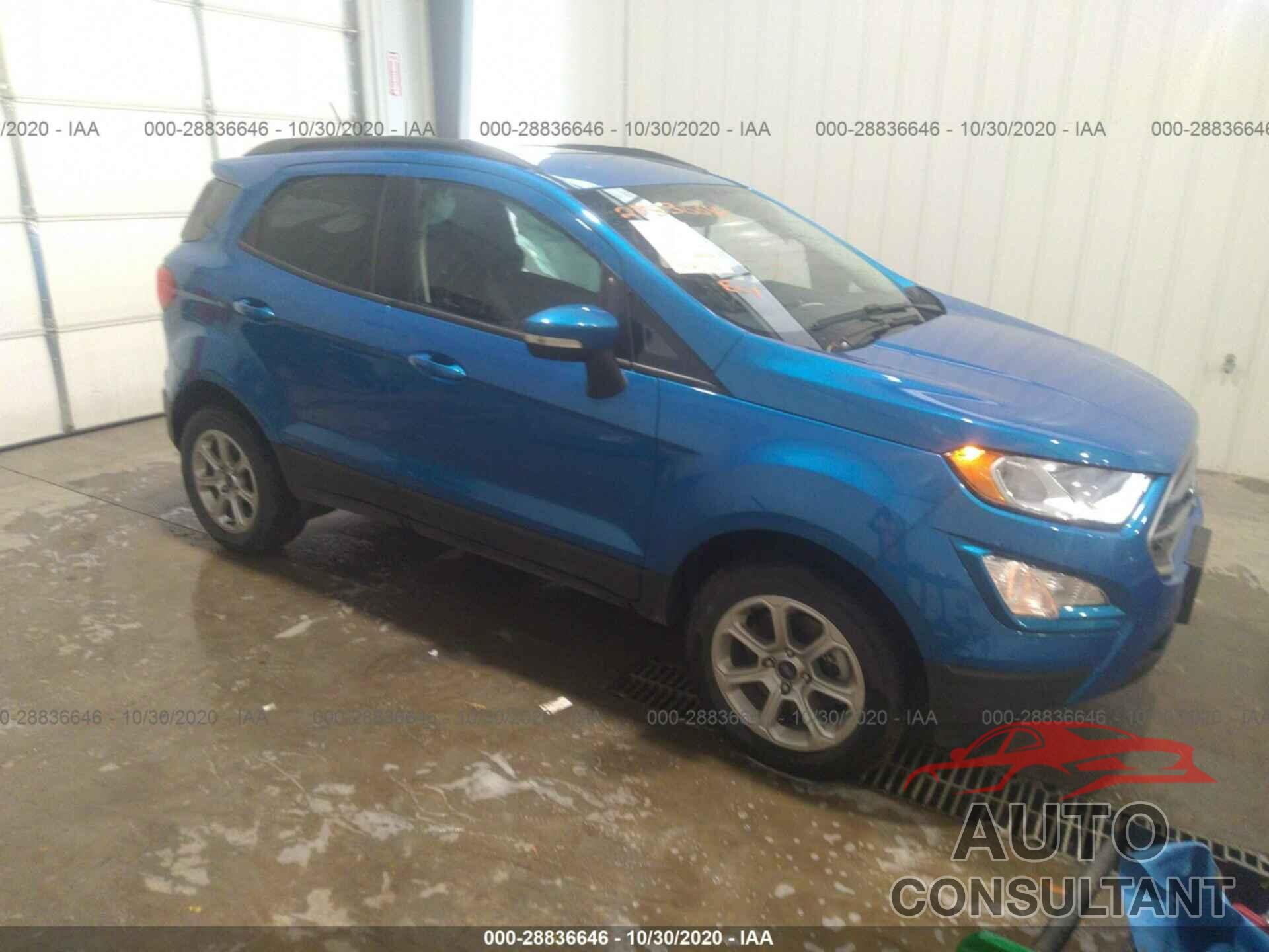 FORD ECOSPORT 2018 - MAJ6P1UL3JC231822