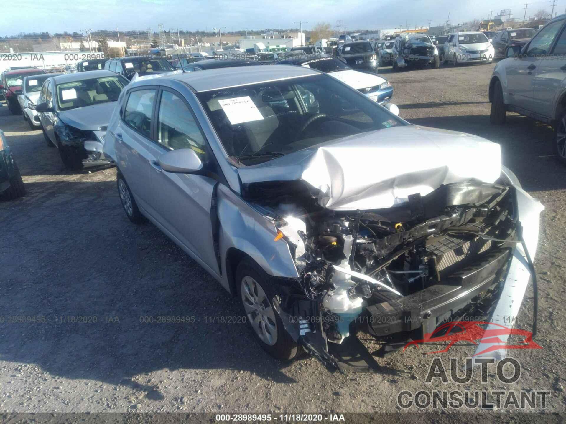 HYUNDAI ACCENT 2017 - KMHCT5AE3HU335815