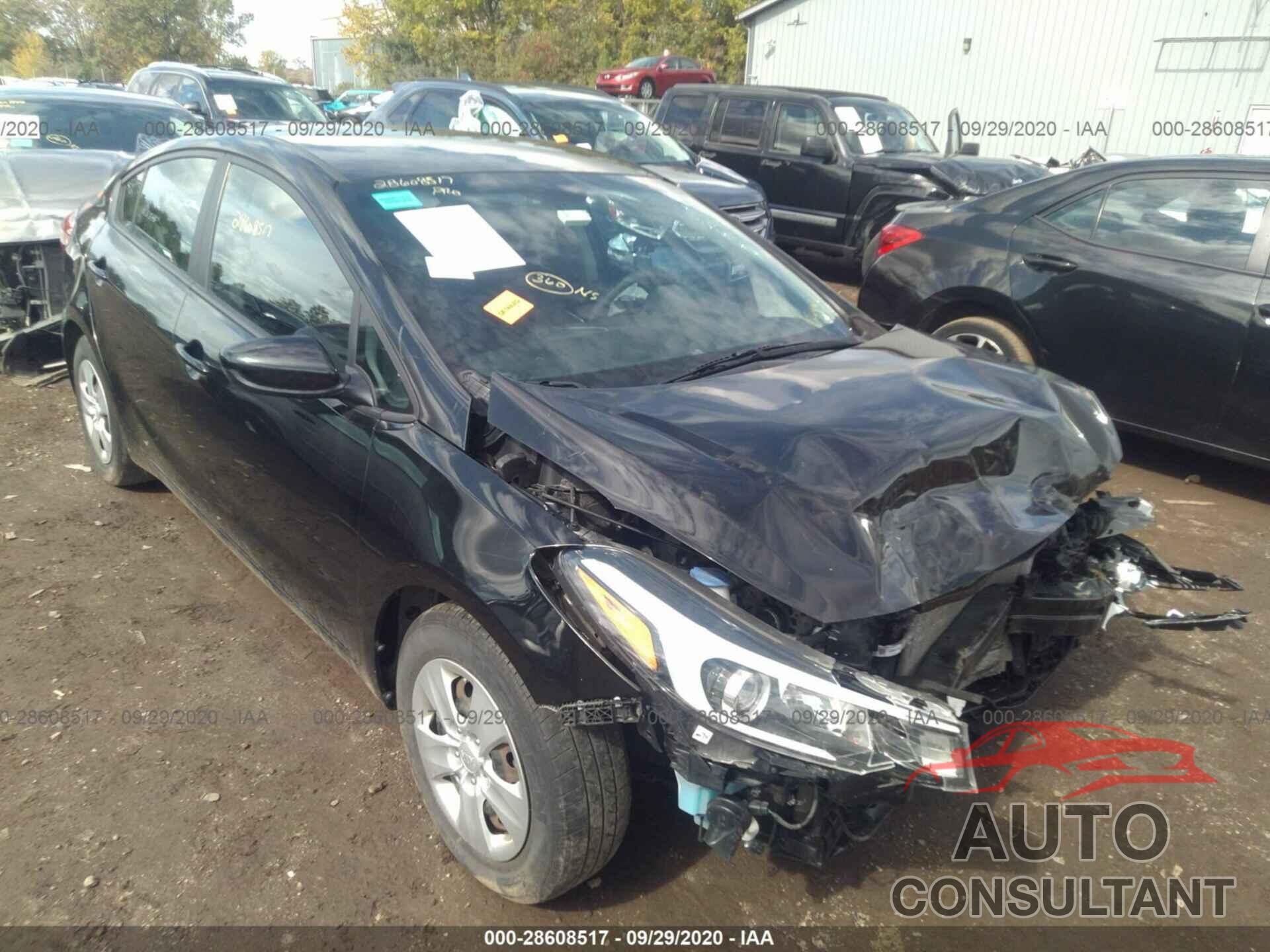 KIA FORTE 2017 - 3KPFK4A72HE123115