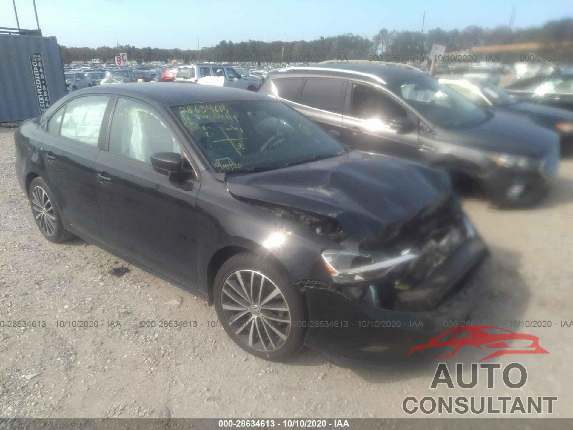 VOLKSWAGEN JETTA SEDAN 2016 - 3VWD17AJXGM416494