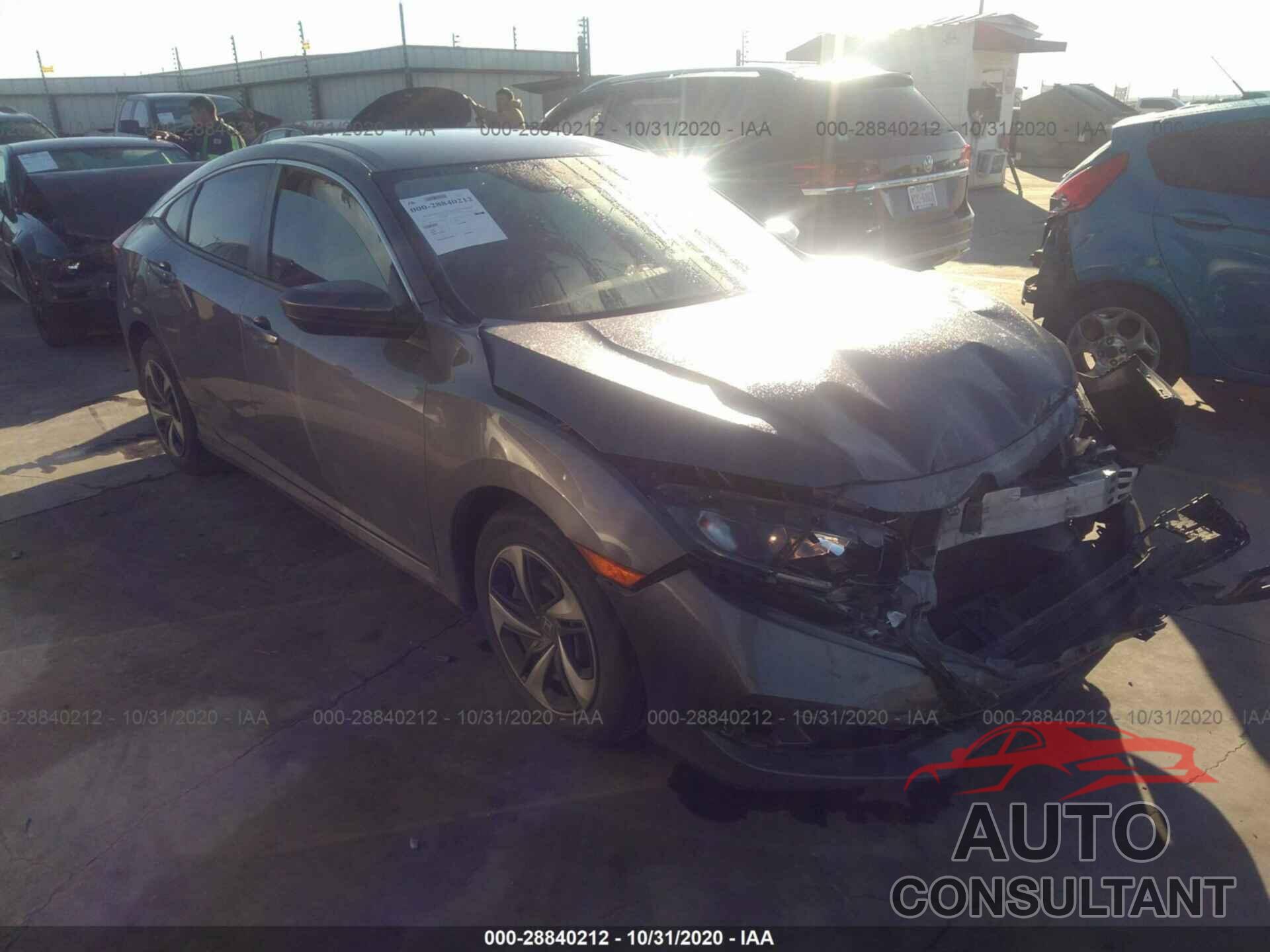 HONDA CIVIC SEDAN 2019 - 19XFC2F6XKE029587