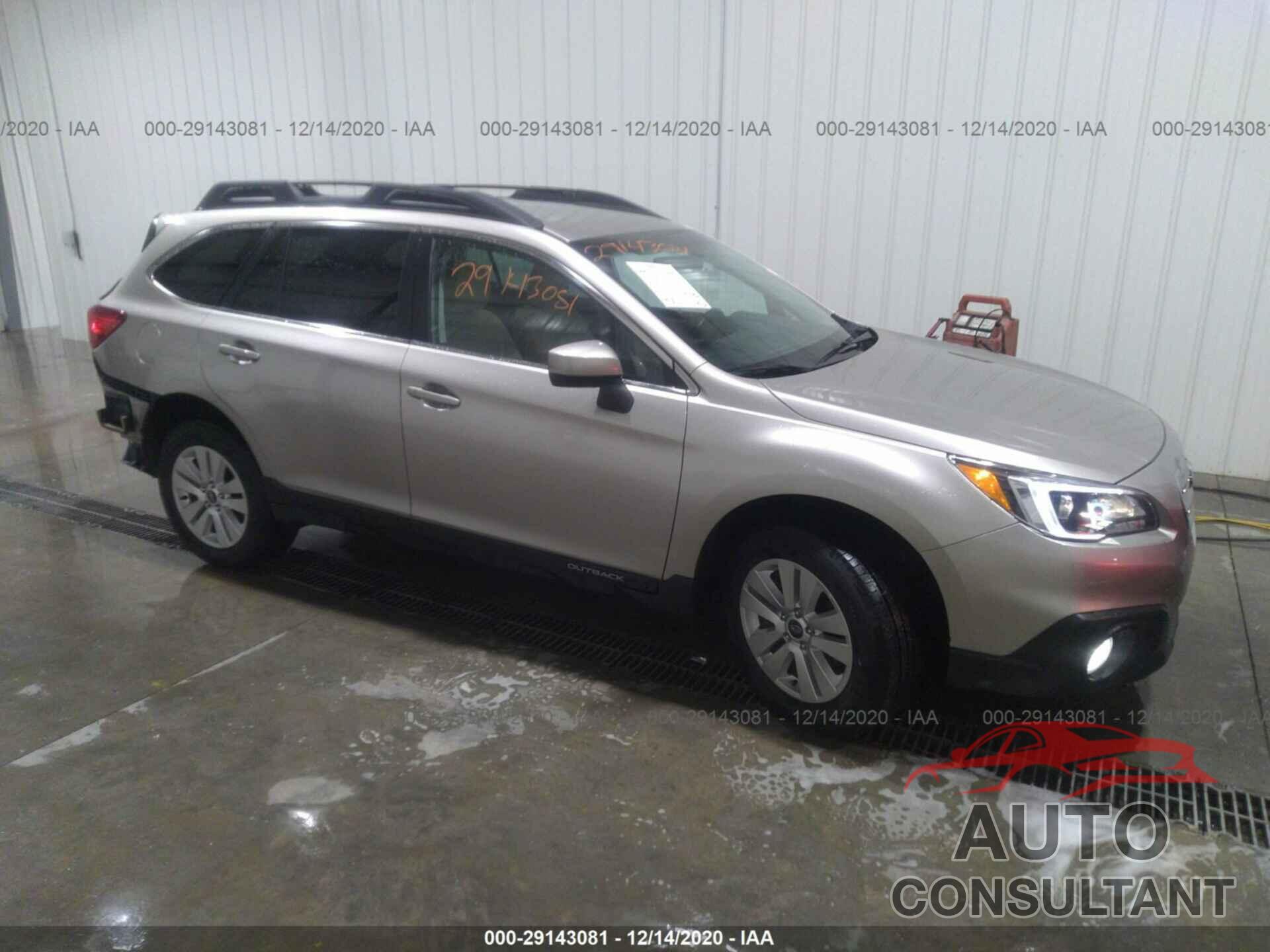 SUBARU OUTBACK 2017 - 4S4BSACCXH3234537