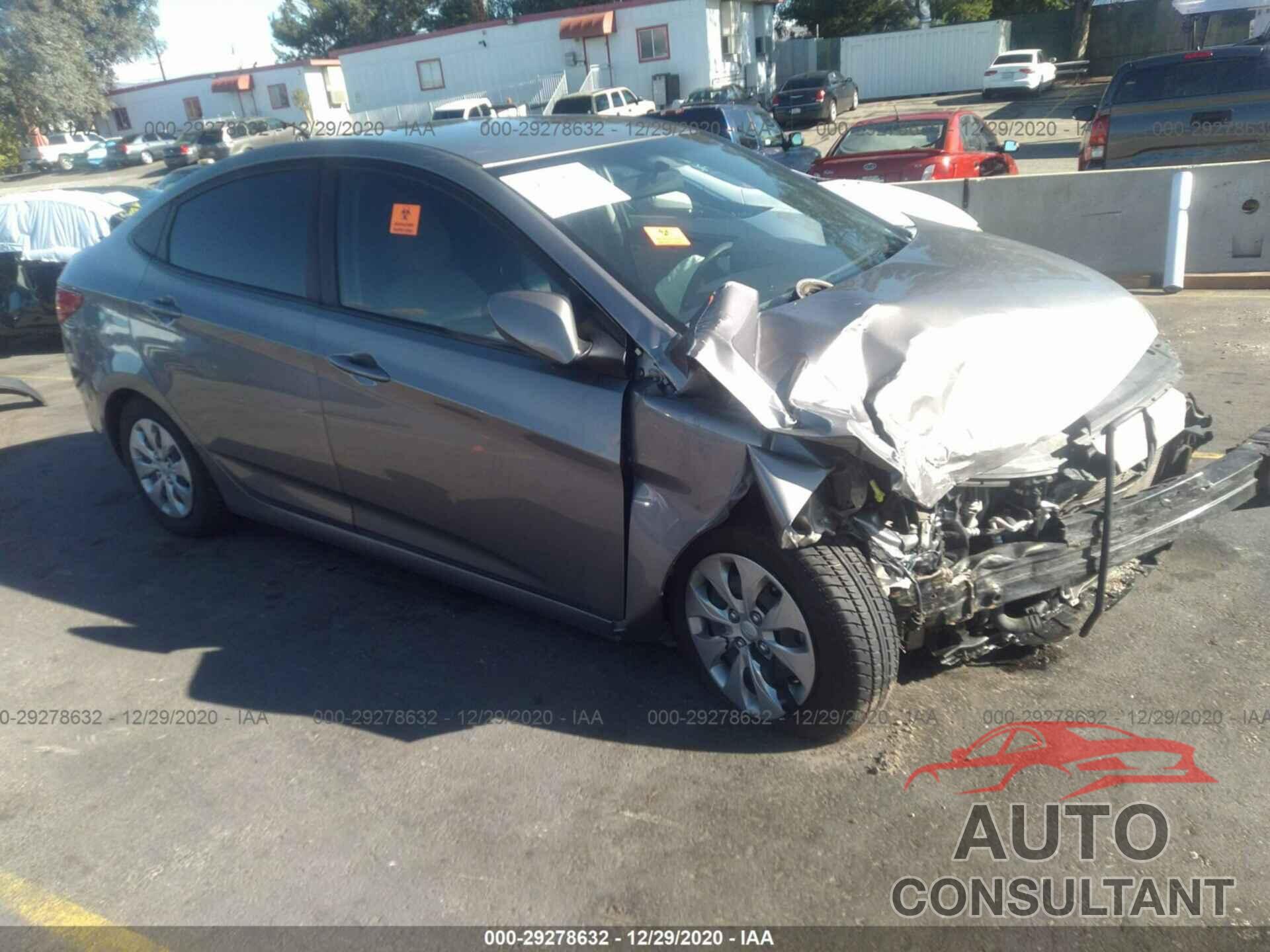 HYUNDAI ACCENT 2017 - KMHCT4AE5HU360001