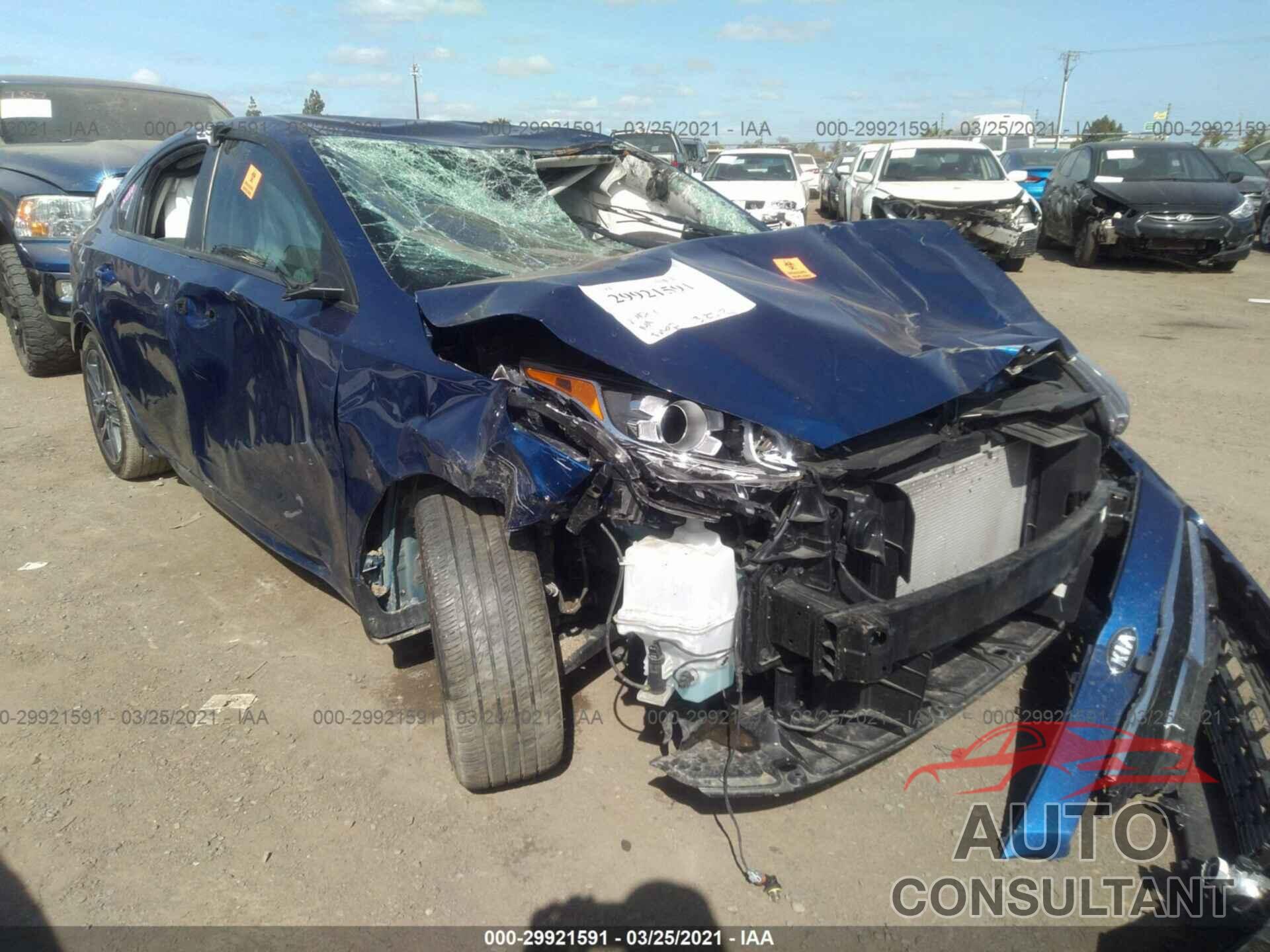 KIA FORTE 2019 - 3KPF34AD6KE041091