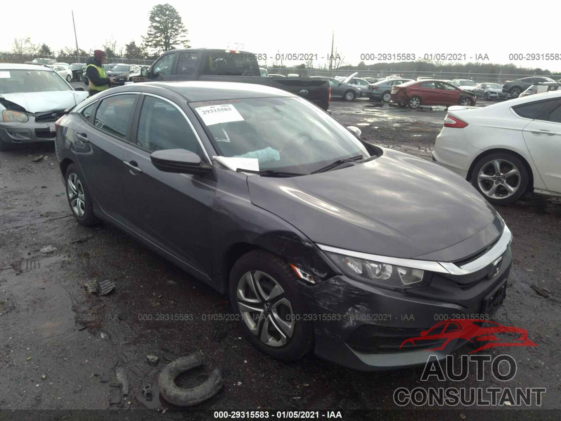 HONDA CIVIC SEDAN 2016 - 2HGFC2F58GH557746