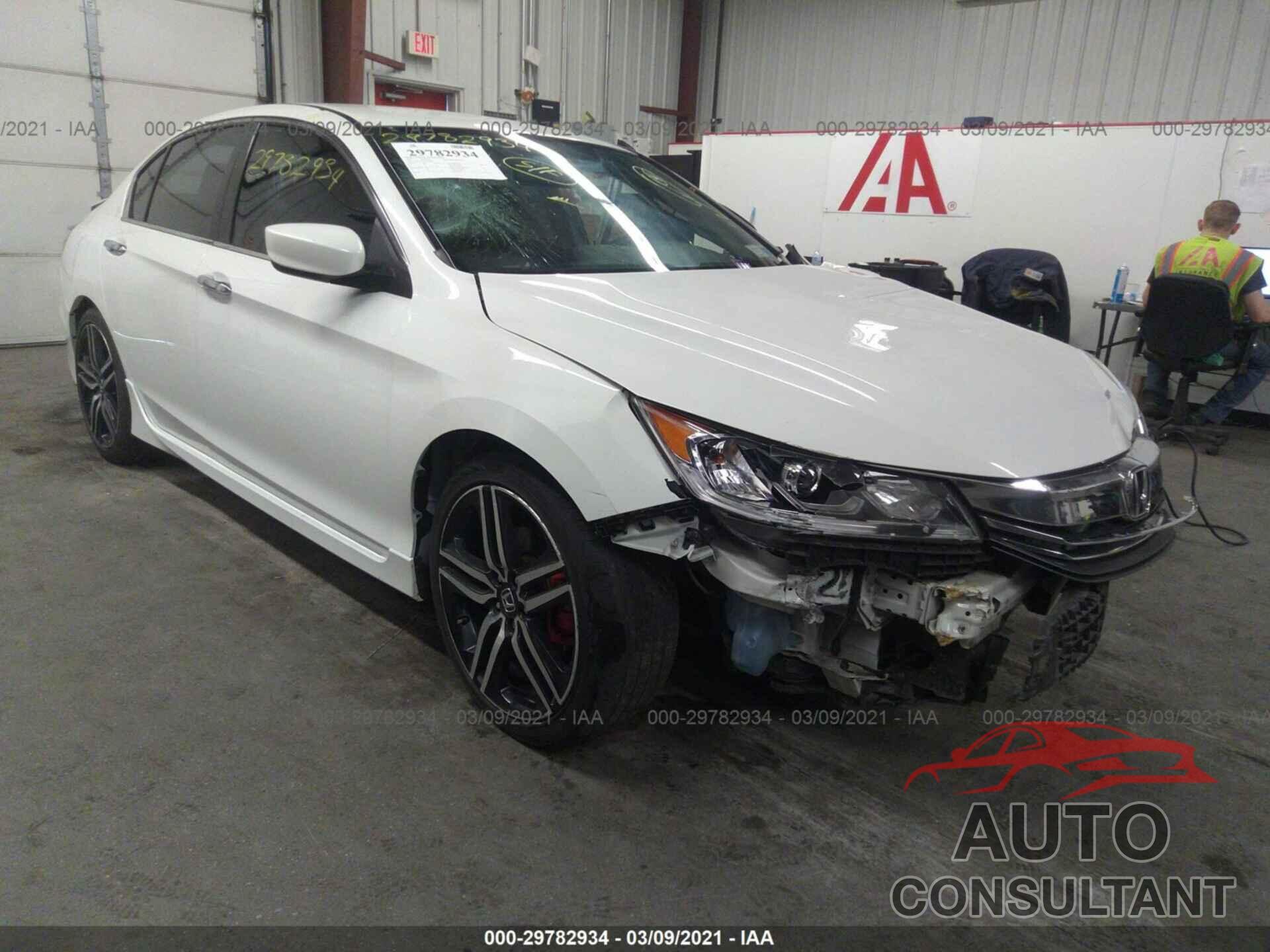 HONDA ACCORD SEDAN 2017 - 1HGCR2F12HA186985