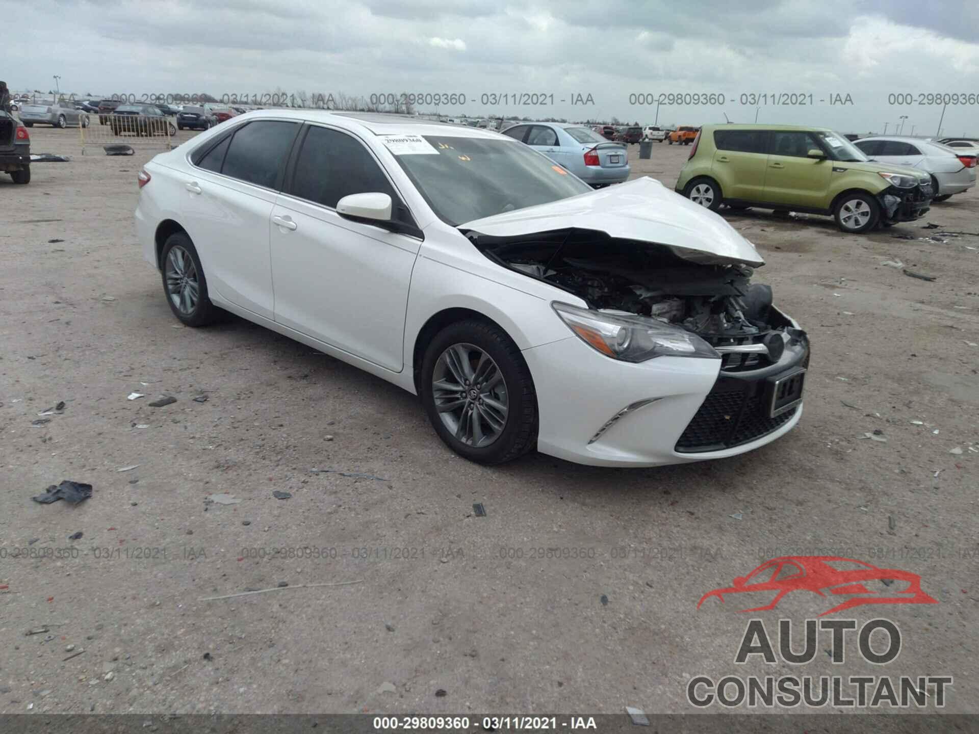 TOYOTA CAMRY 2017 - 4T1BF1FK4HU407096