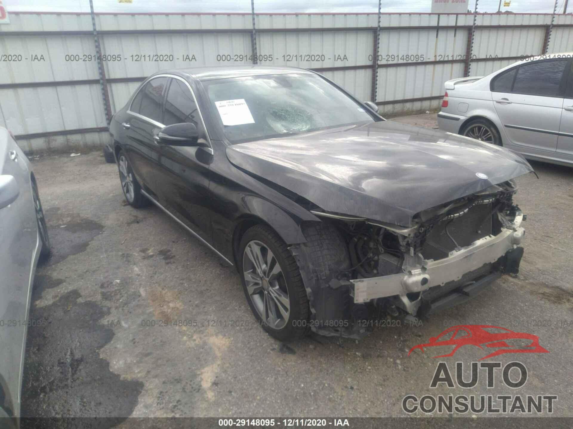 MERCEDES-BENZ C-CLASS 2016 - 55SWF4JB8GU123166