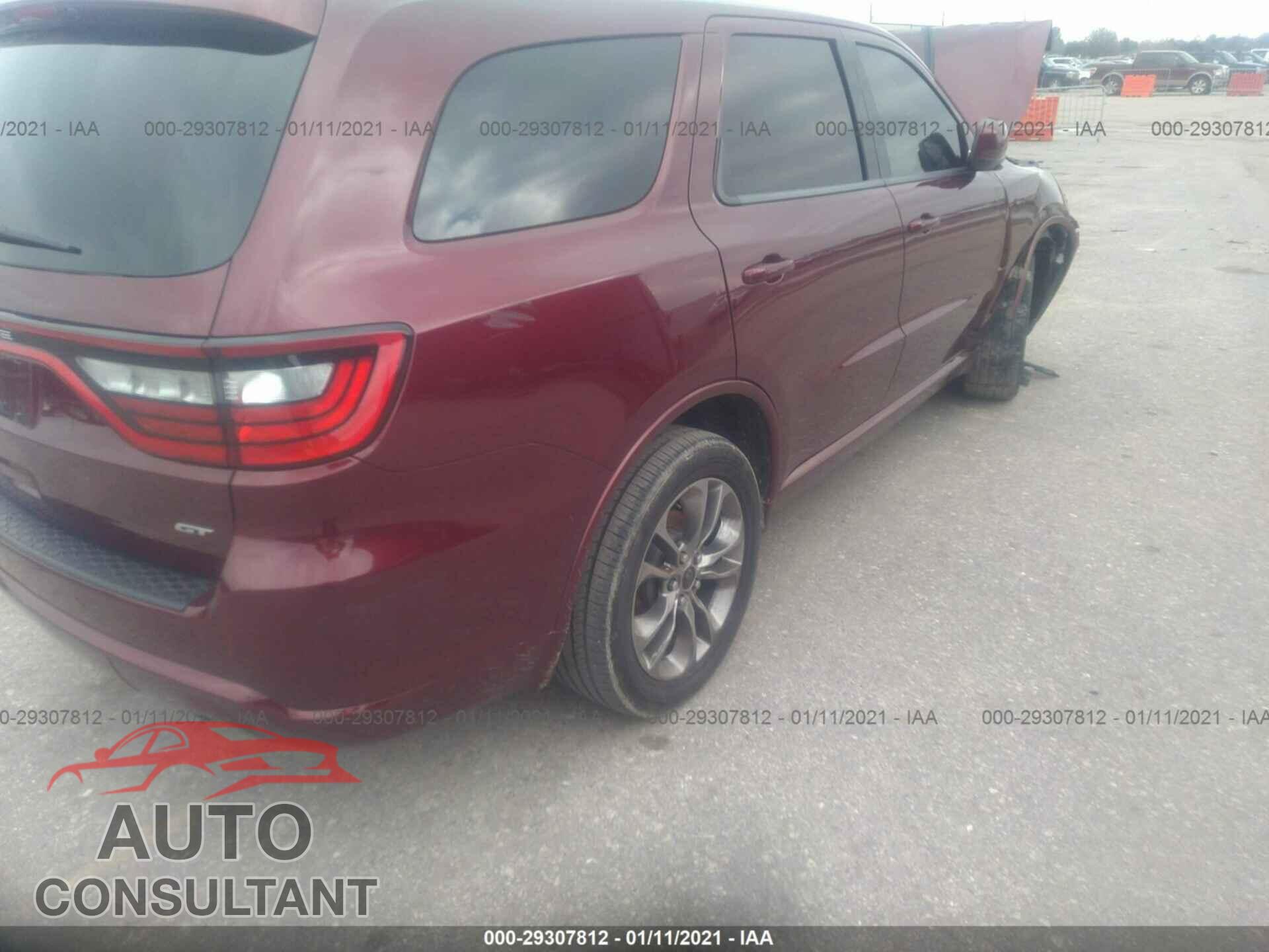 DODGE DURANGO 2019 - 1C4RDJDG4KC770809