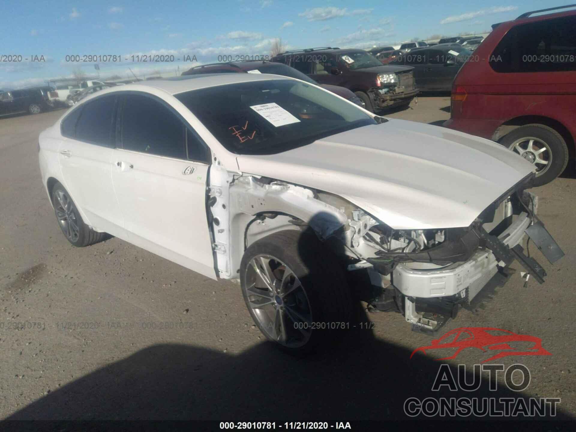 FORD FUSION 2017 - 3FA6P0D9XHR119271