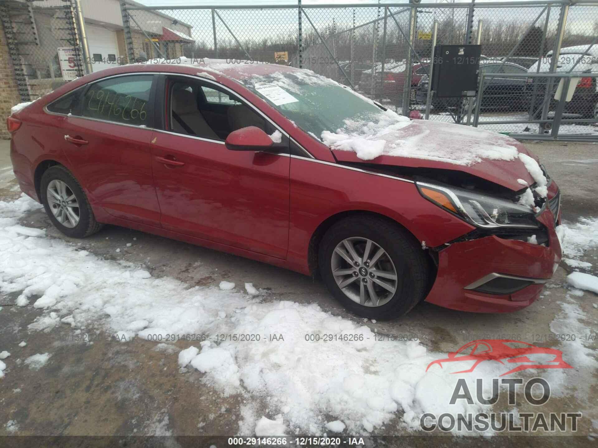 HYUNDAI SONATA 2017 - 5NPE24AF8HH518186