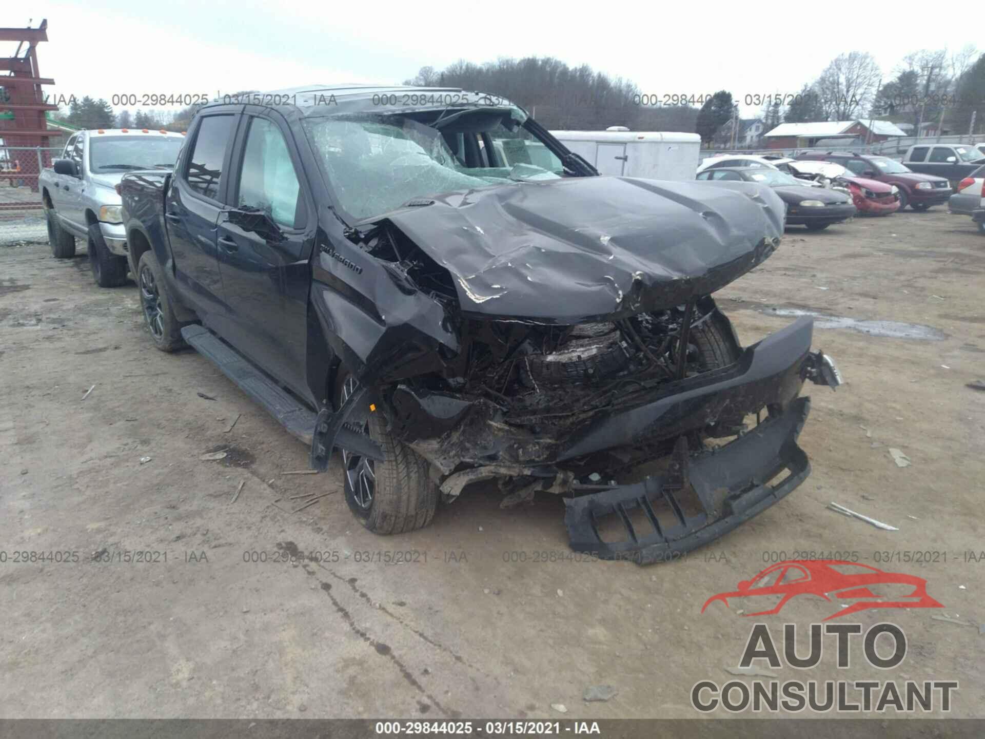 CHEVROLET SILVERADO 1500 2021 - 1GCPWDET7MZ164130