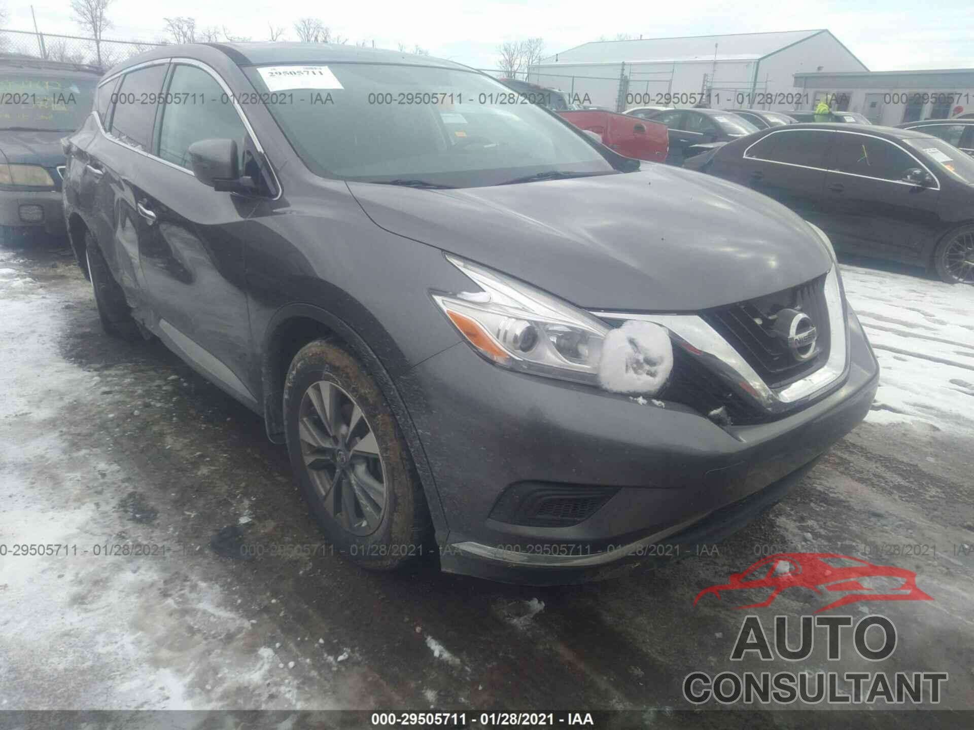 NISSAN MURANO 2016 - 5N1AZ2MH7GN147186