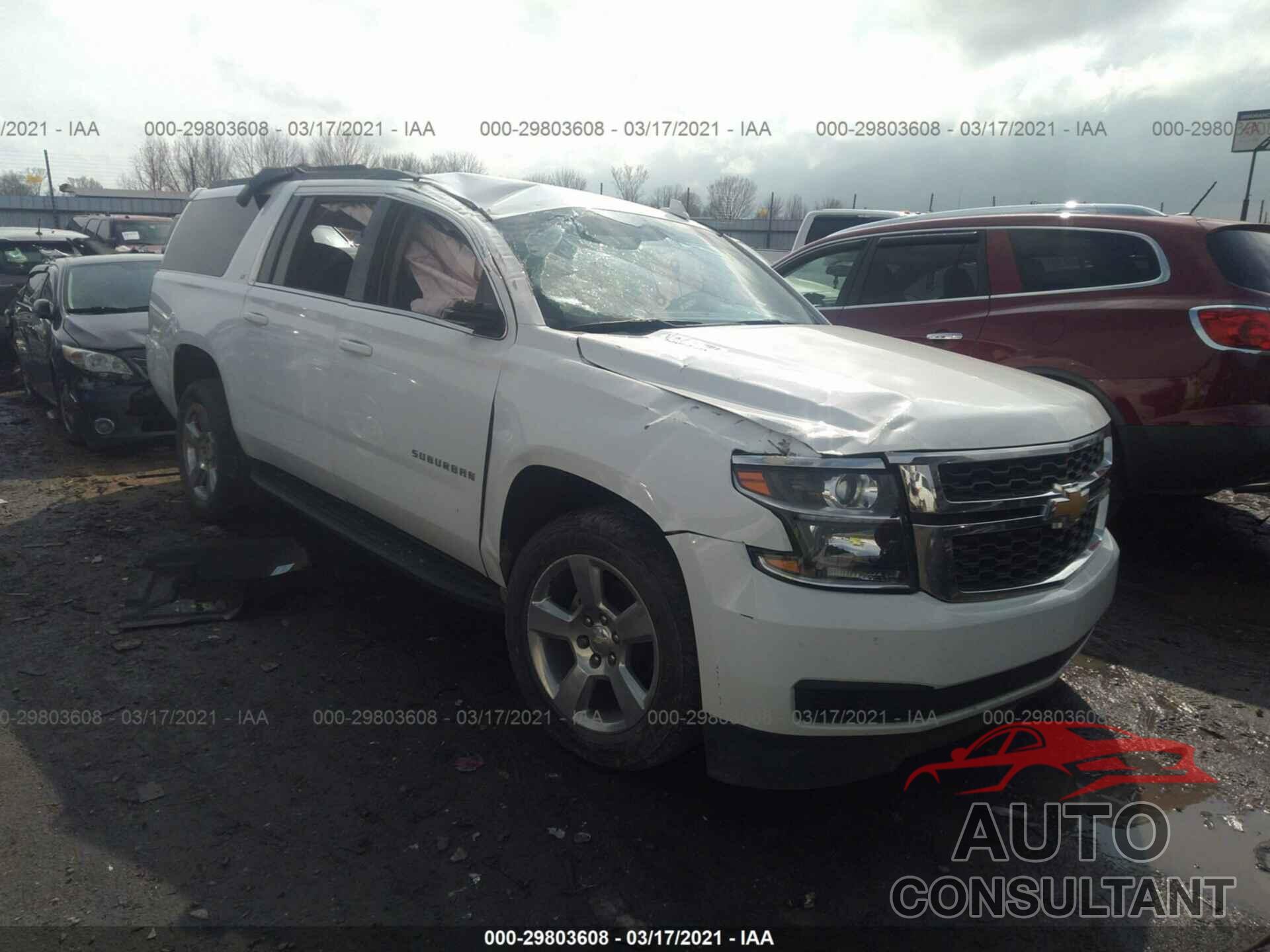 CHEVROLET SUBURBAN 2017 - 1GNSCHKC0HR333772